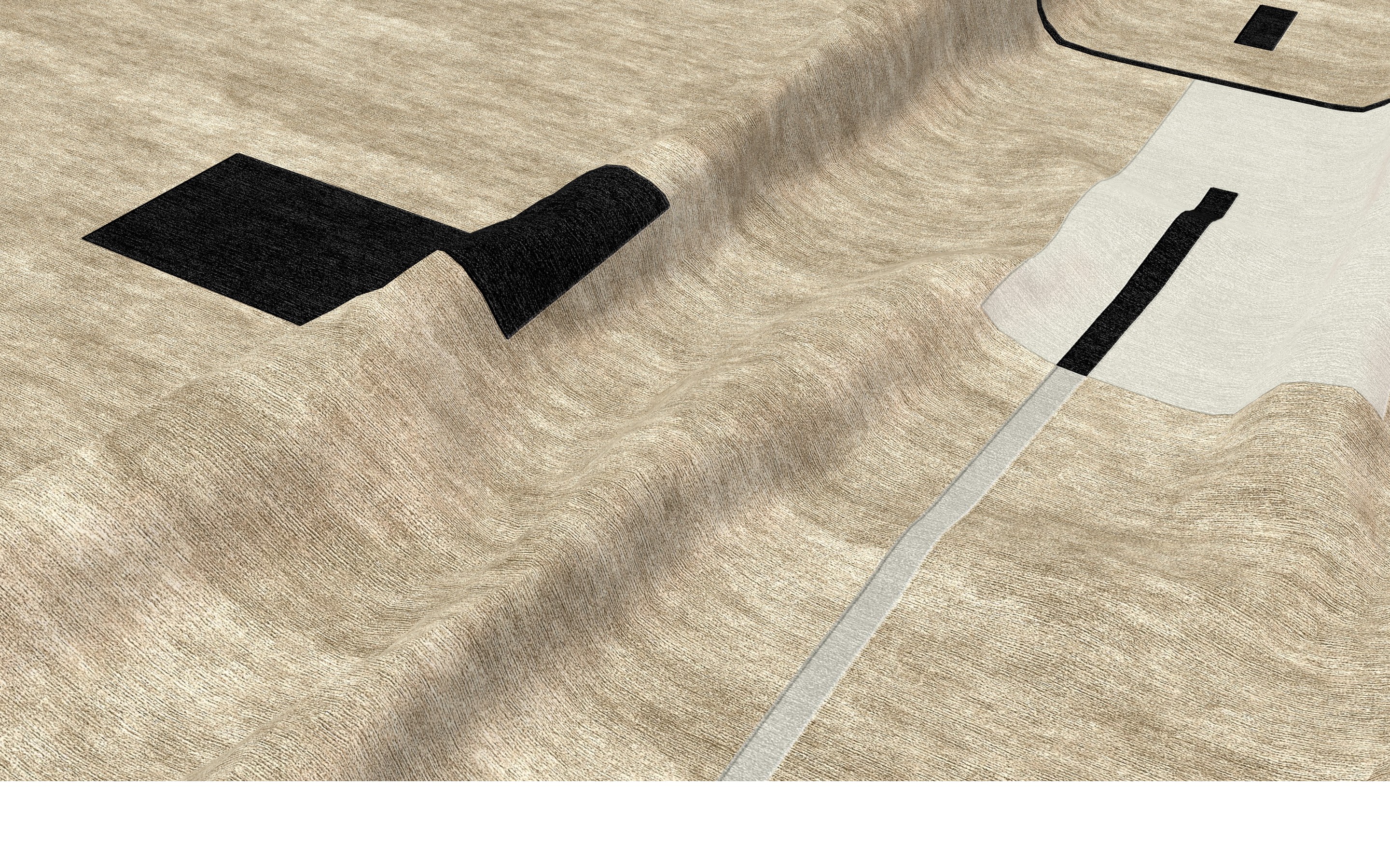 Axis Minimal Rug Beige