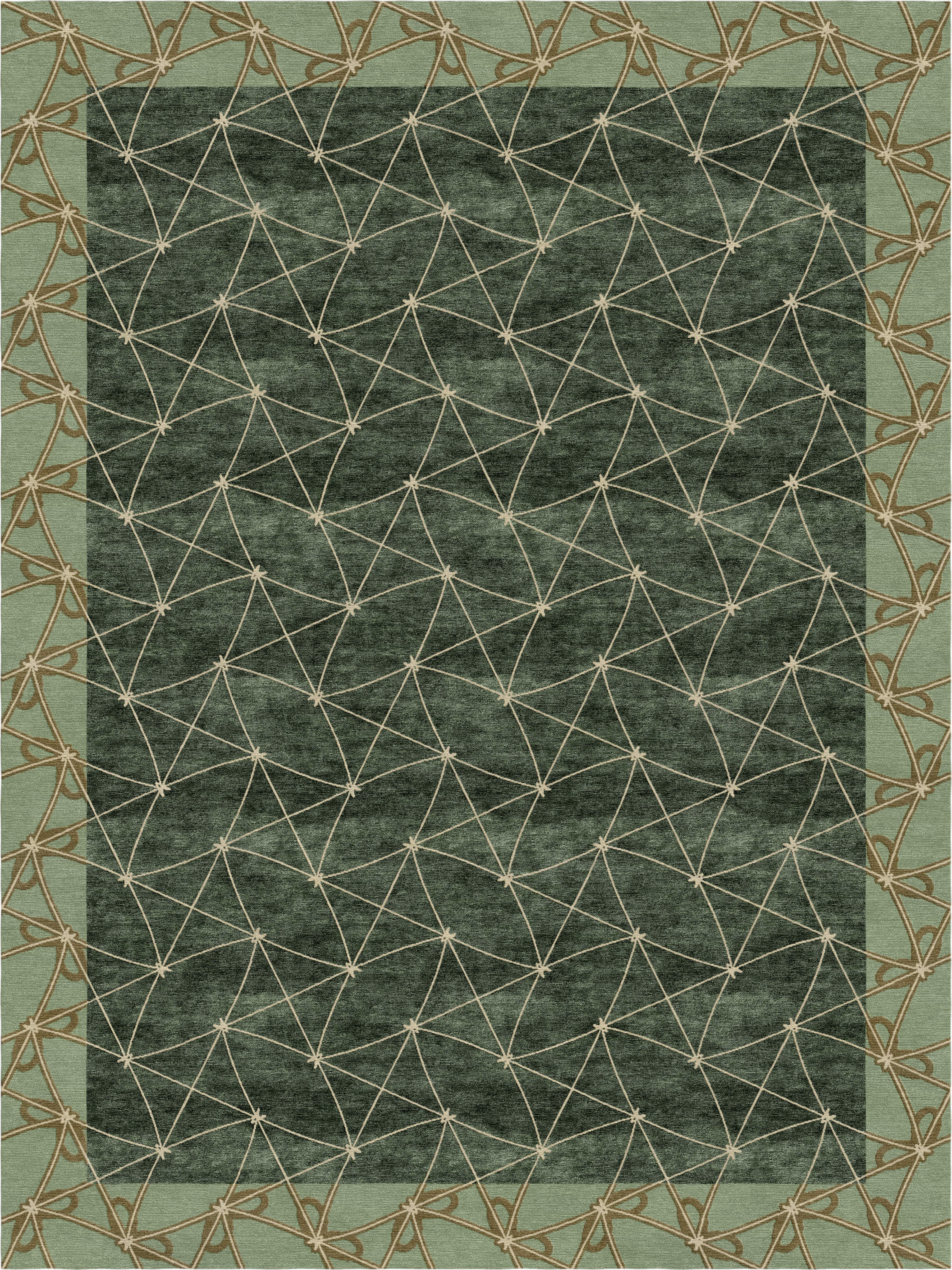 Ananta Knot Rug Olive