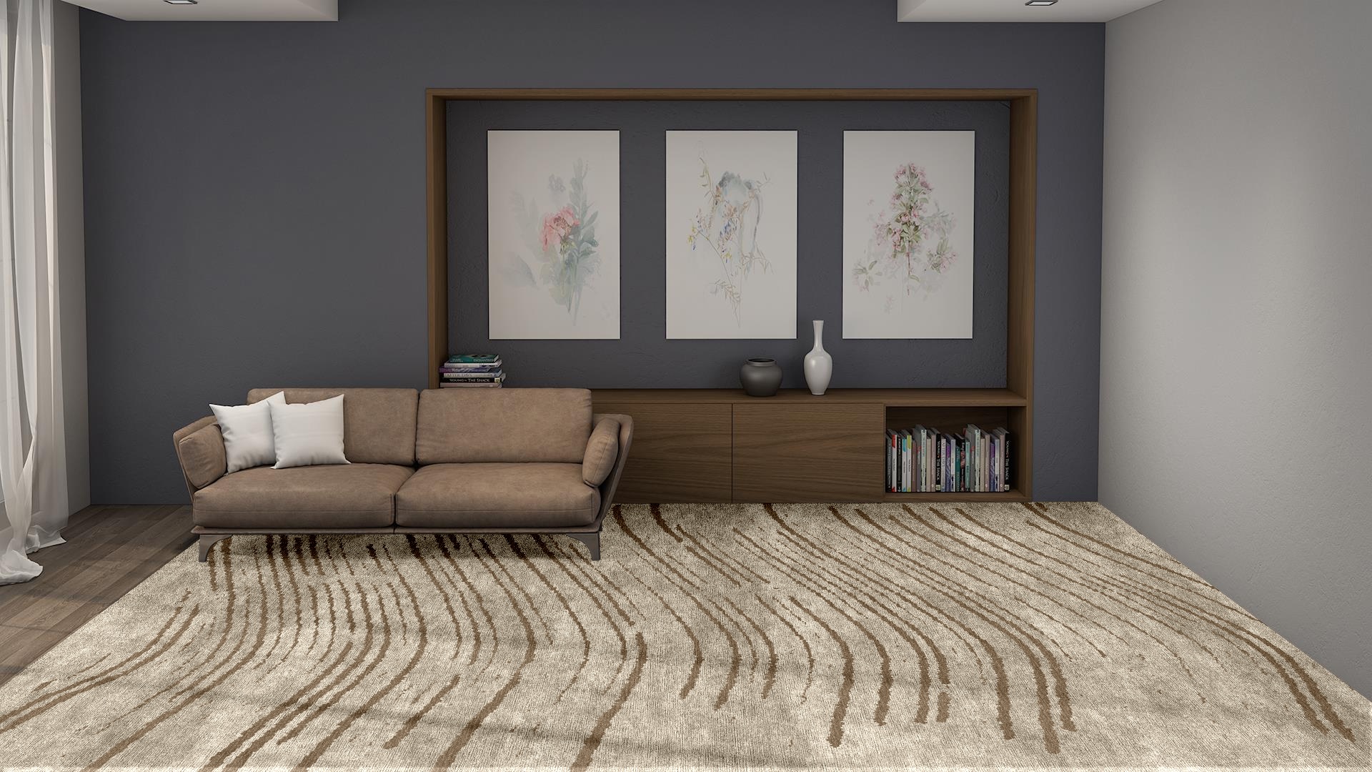 Sandwave Harmony Rug Beige