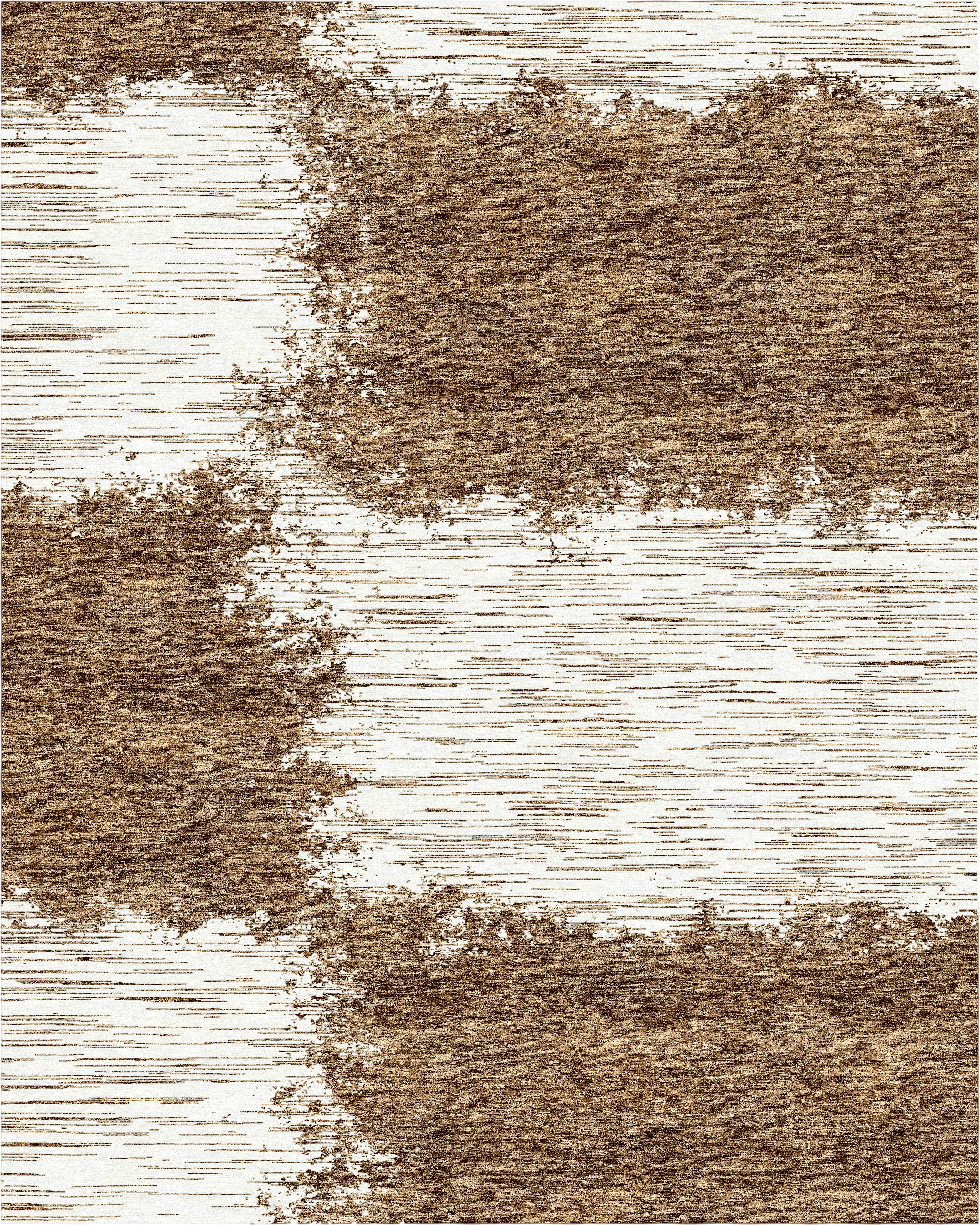 Sahara Drift Rug Brown