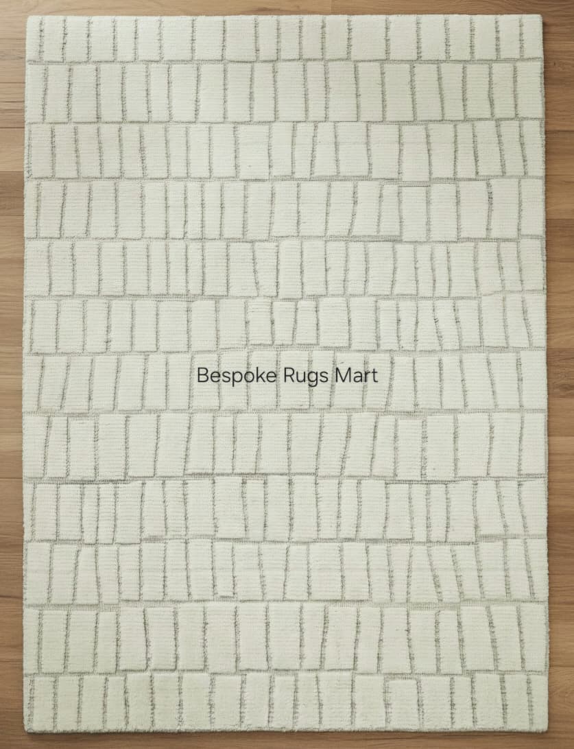 Modern Hand Knotted Area Rug