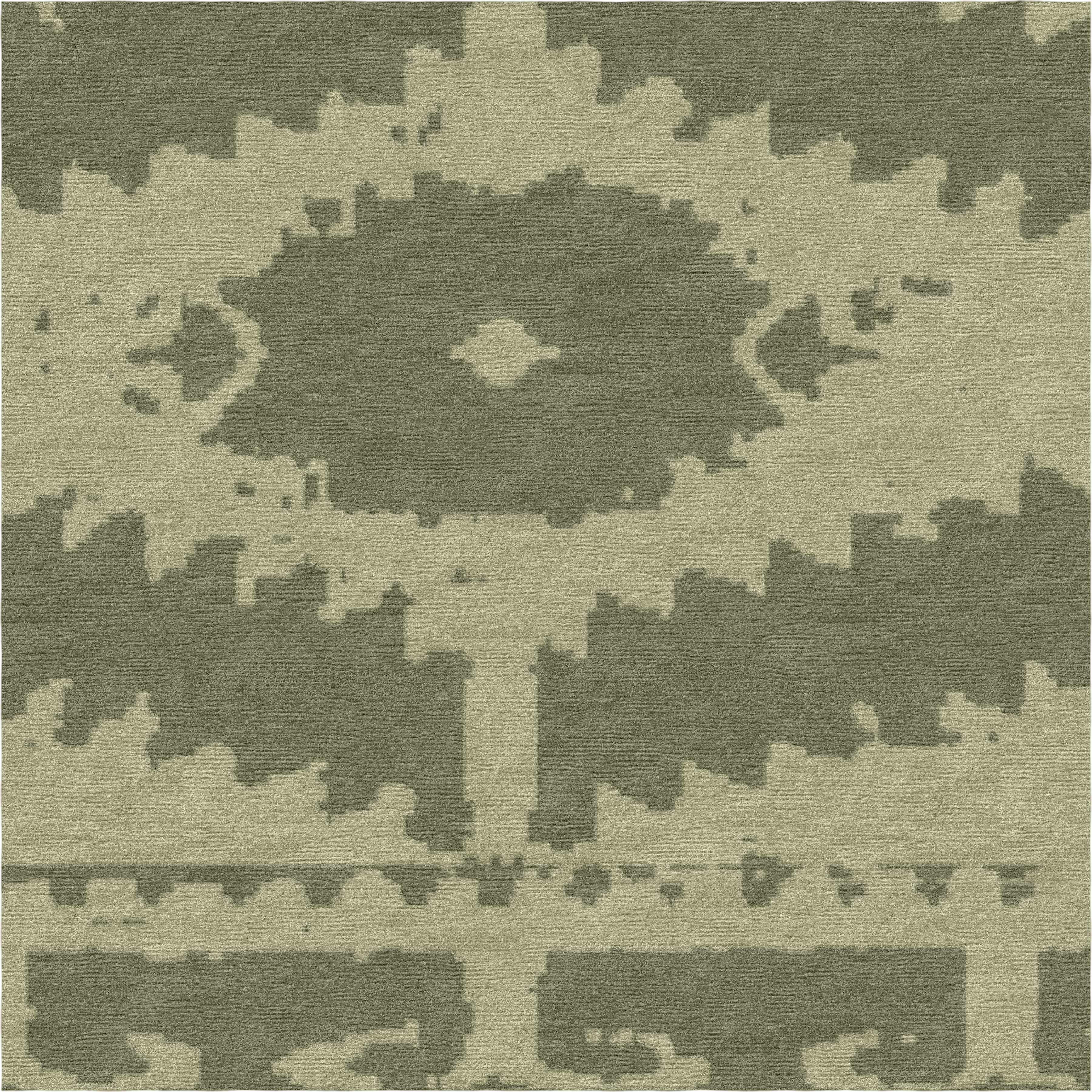 Kashira Medallion Rug Olive