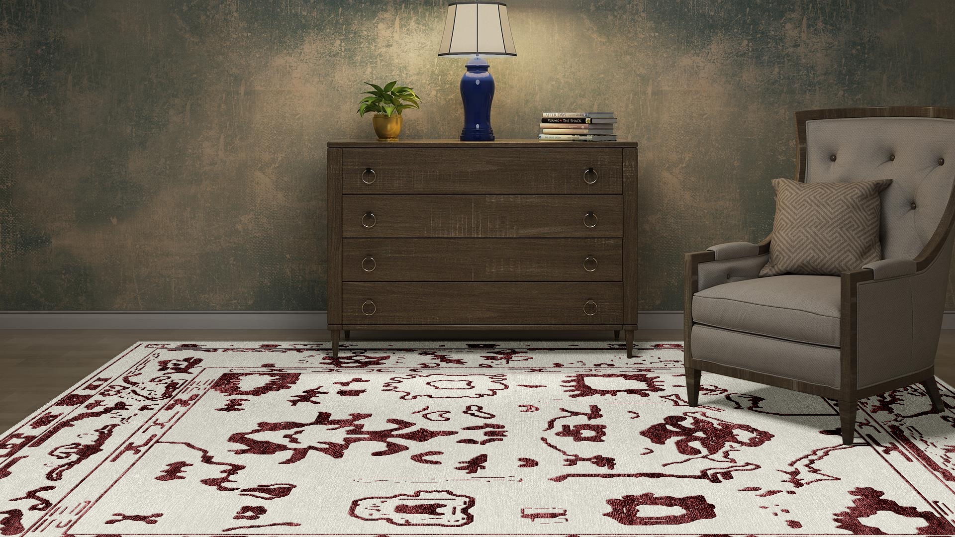 Zarmina Classic Burgundy