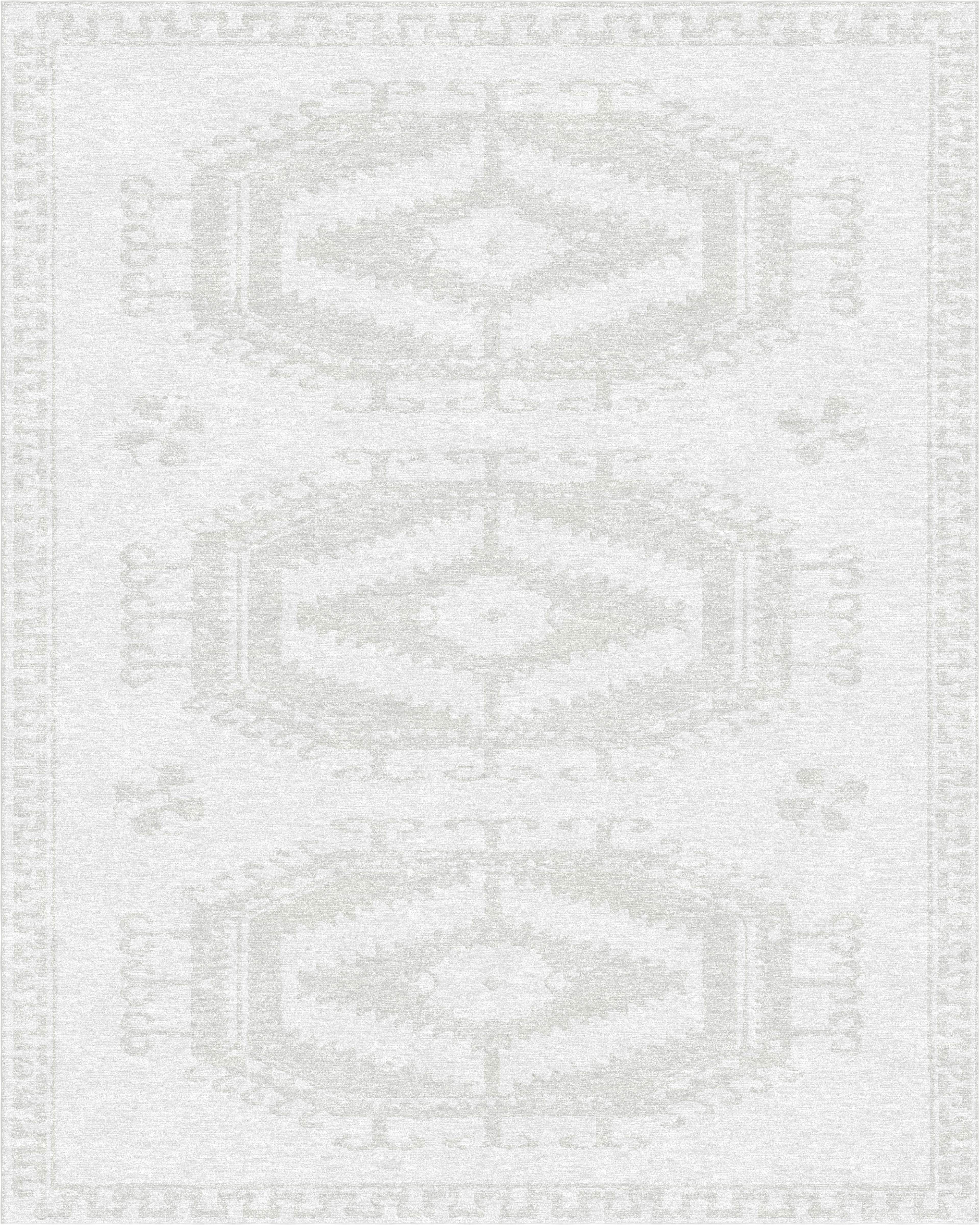 Kashira Medallion Rug Ivory