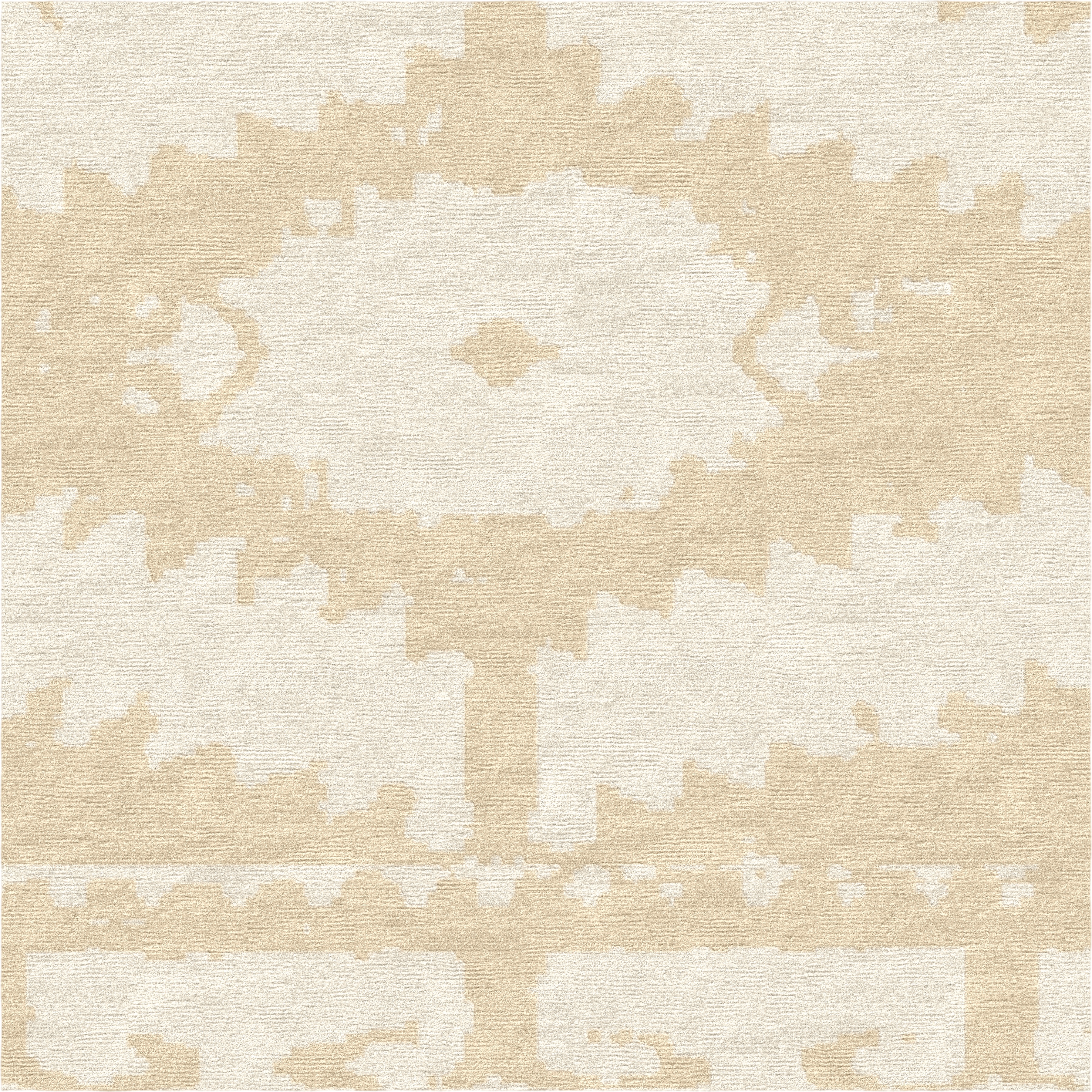 Kashira Medallion Rug Beige