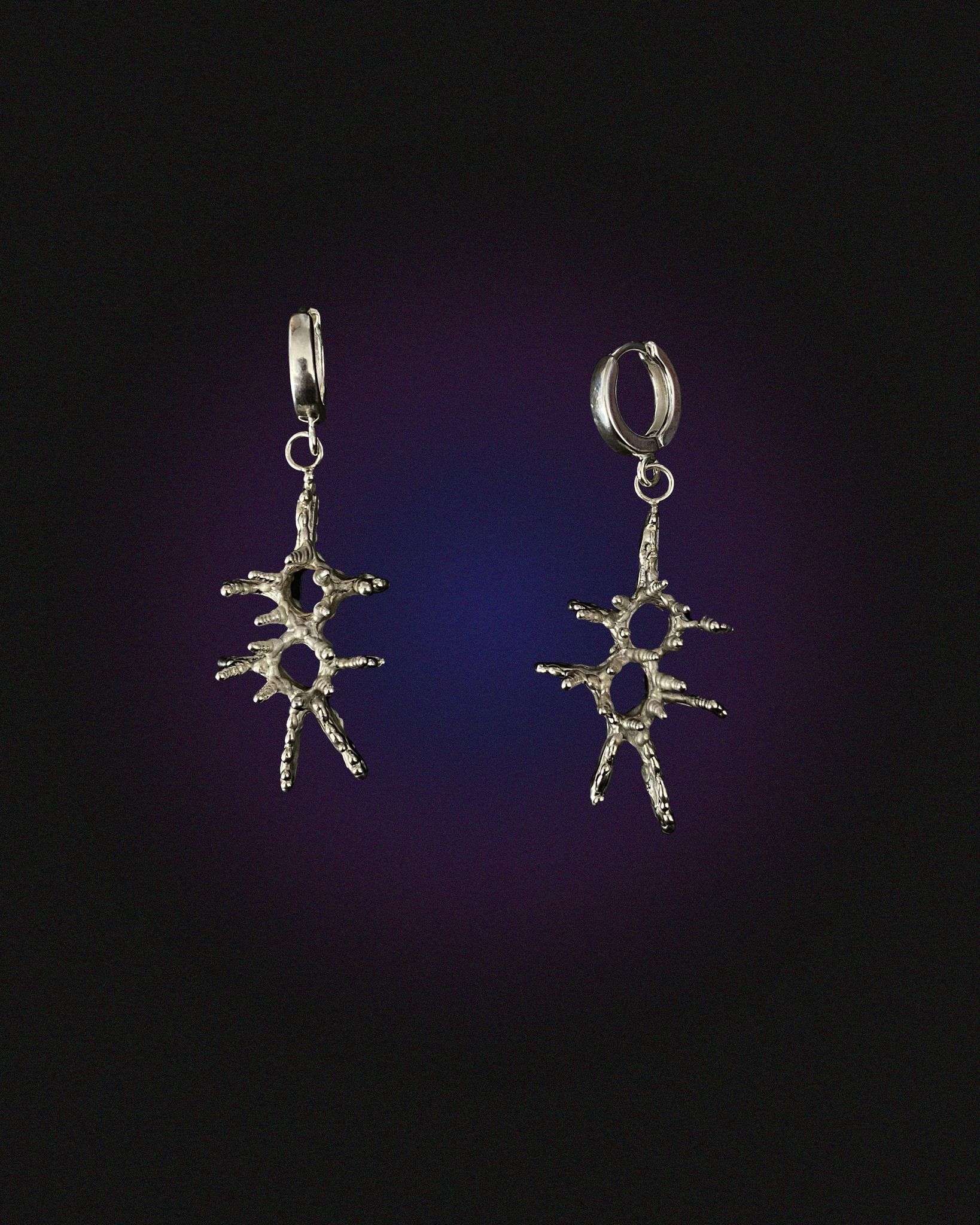 The sparkling runic earing/-s