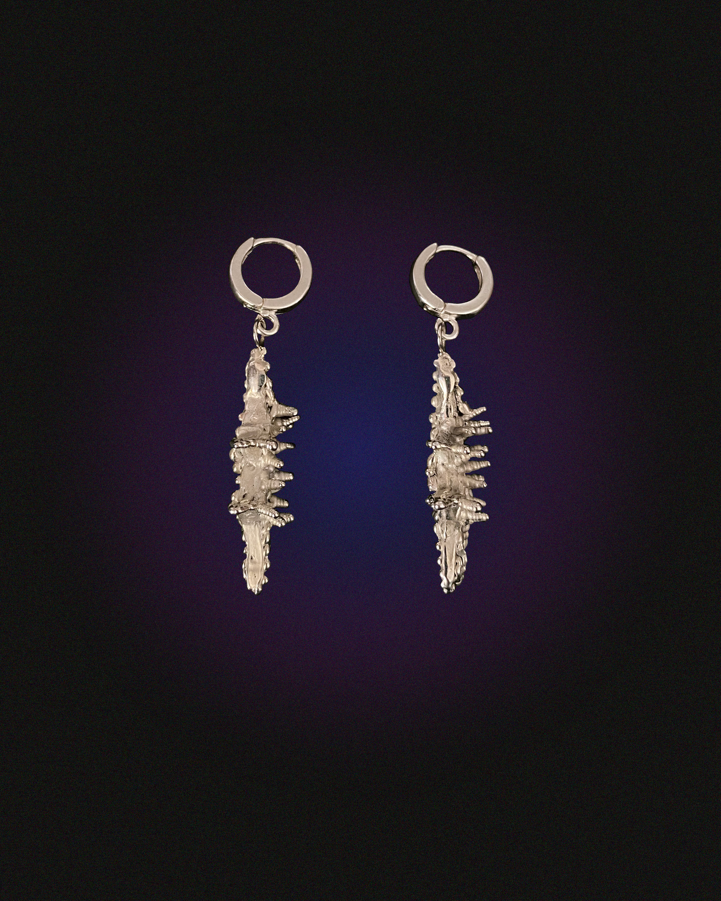 The sparkling runic earing/-s