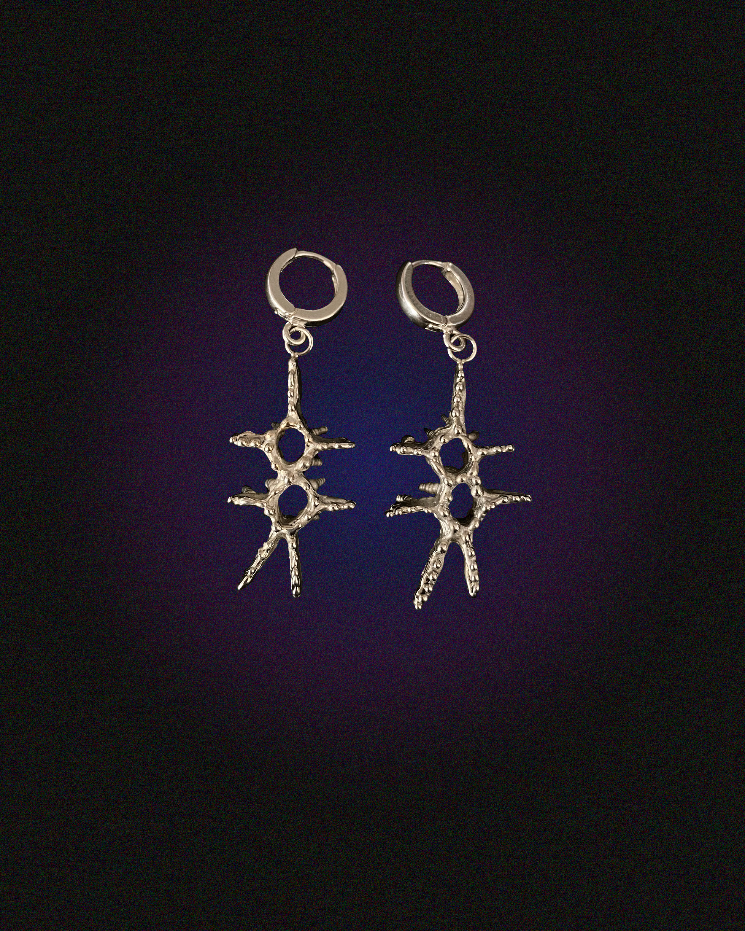 The sparkling runic earing/-s