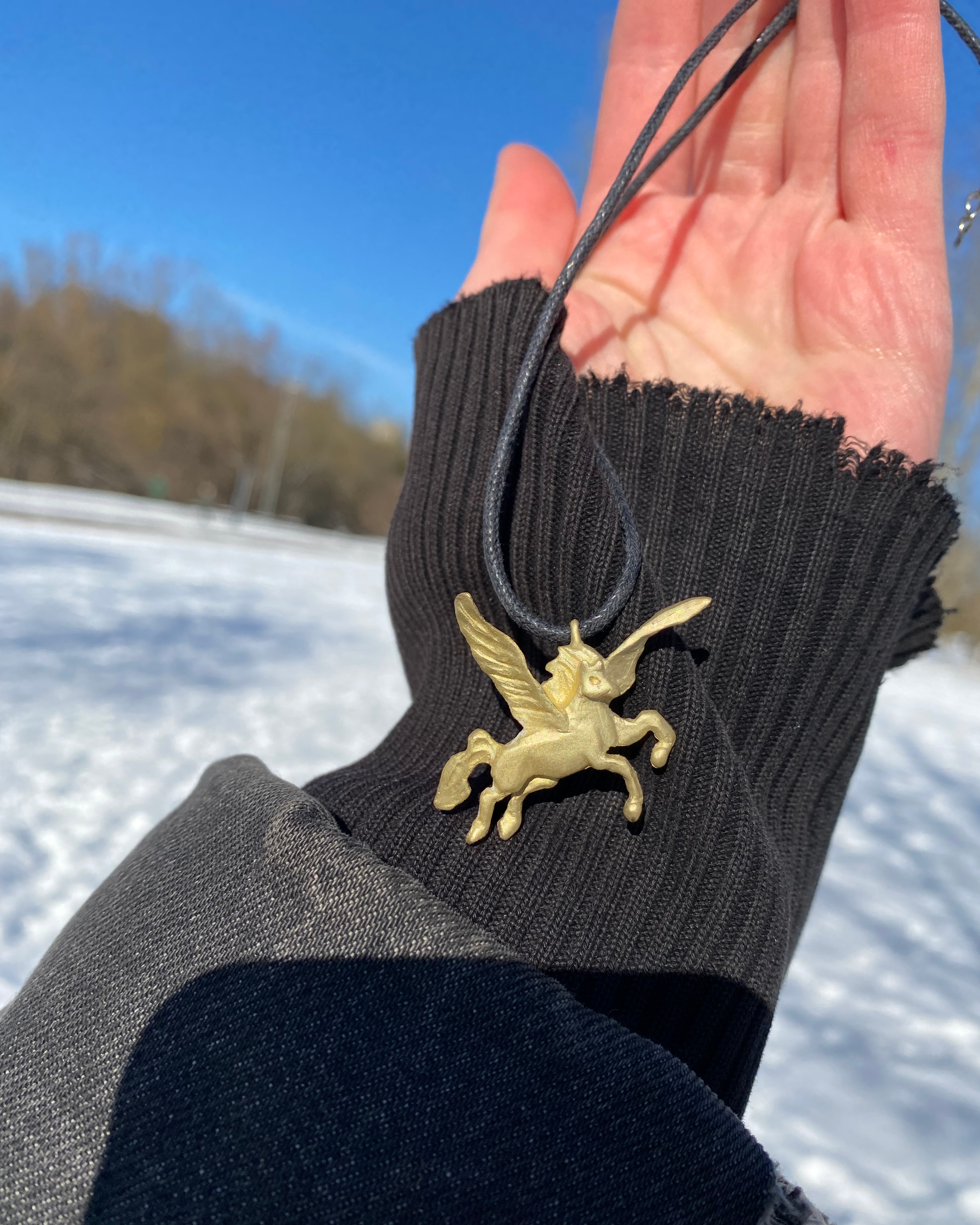 Pretty horse pendant