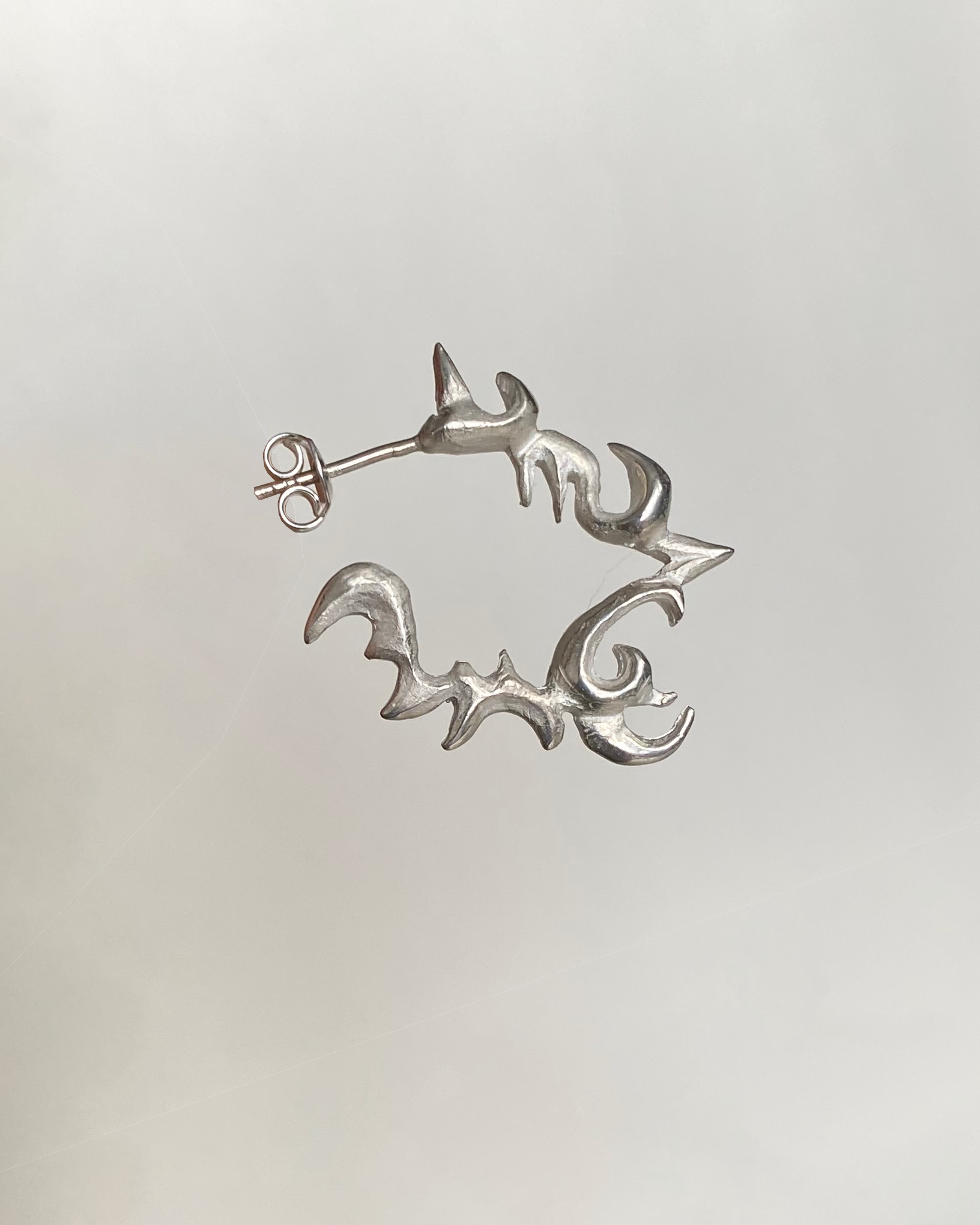 Core hoop earrings