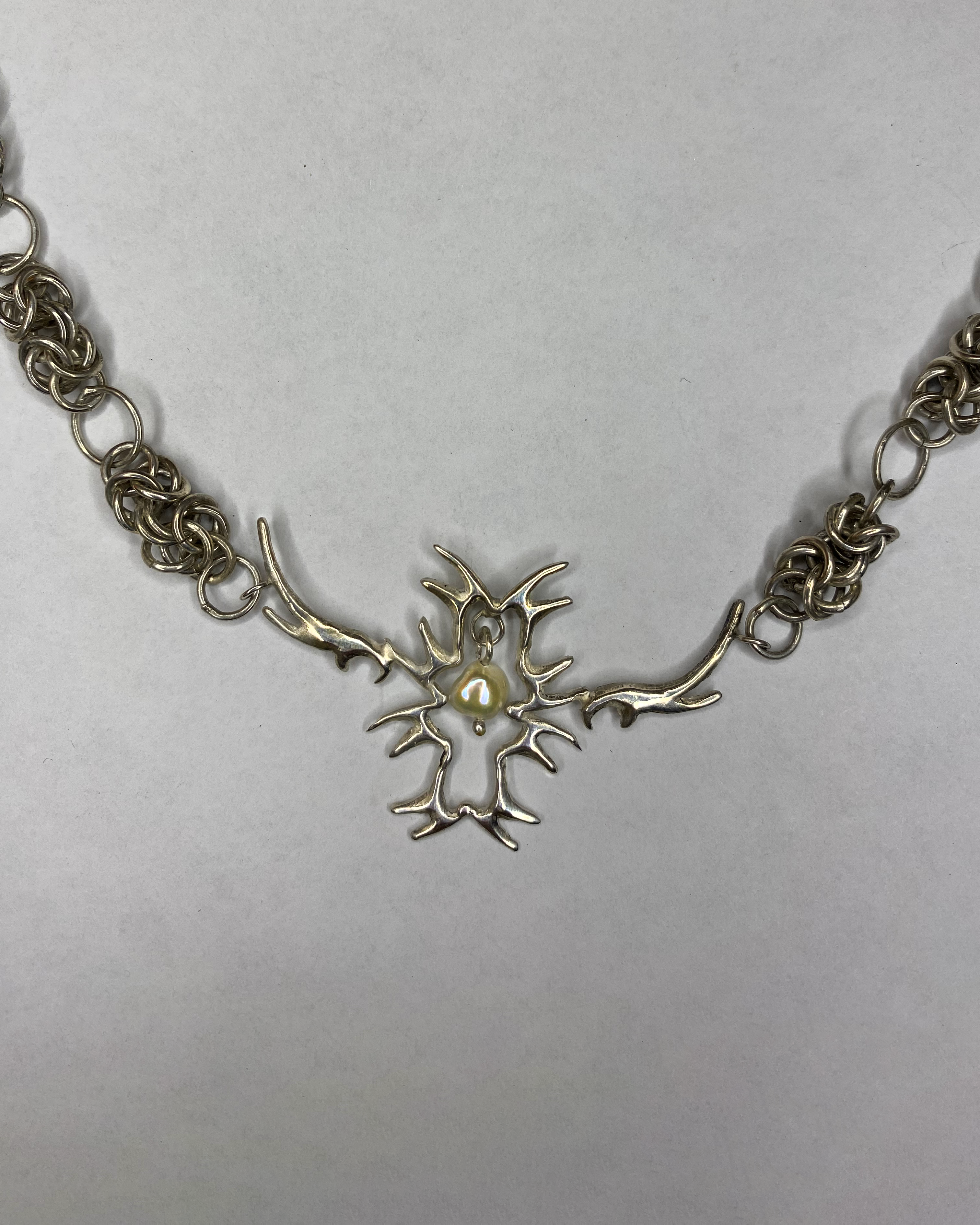 Chunky Silver Neo Tribal Chain