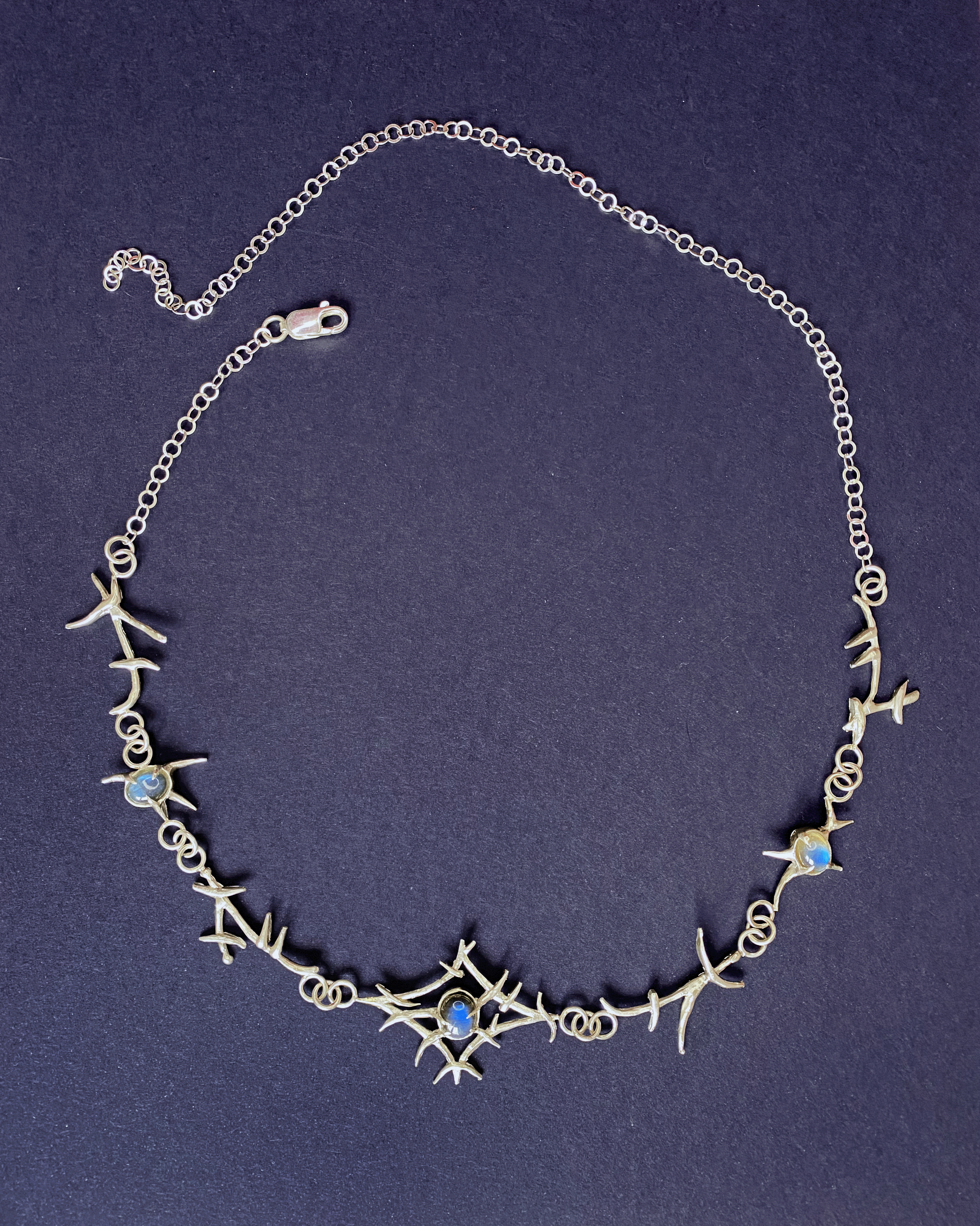Night Sky in the Forest Necklace