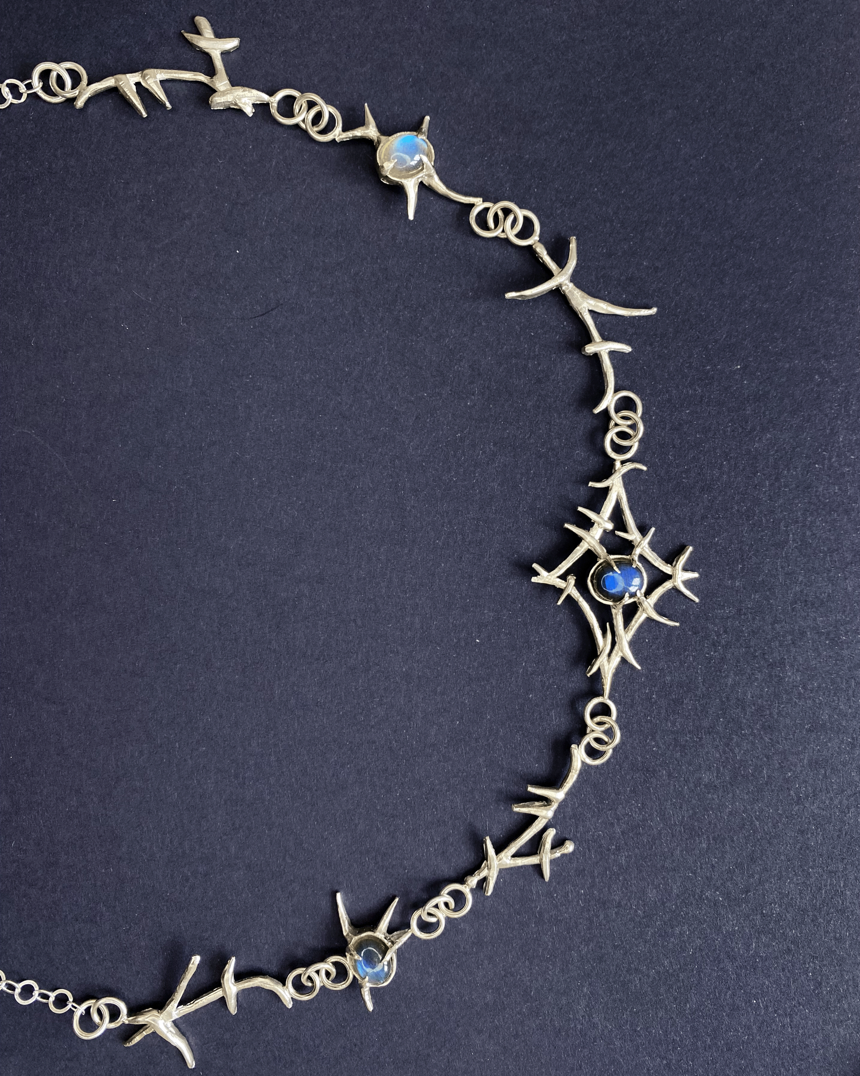 Night Sky in the Forest Necklace