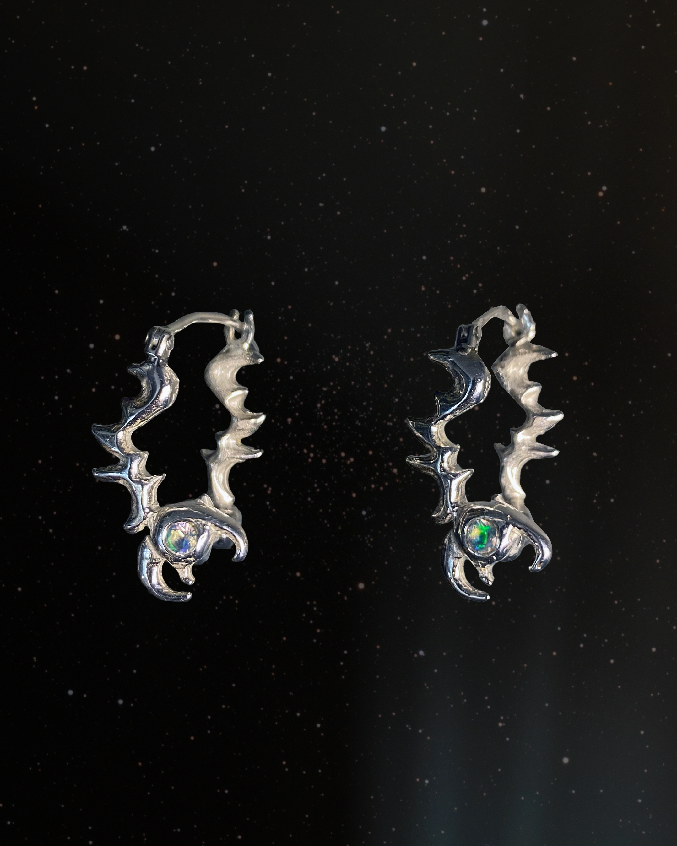 Core 2 hoop earrings*