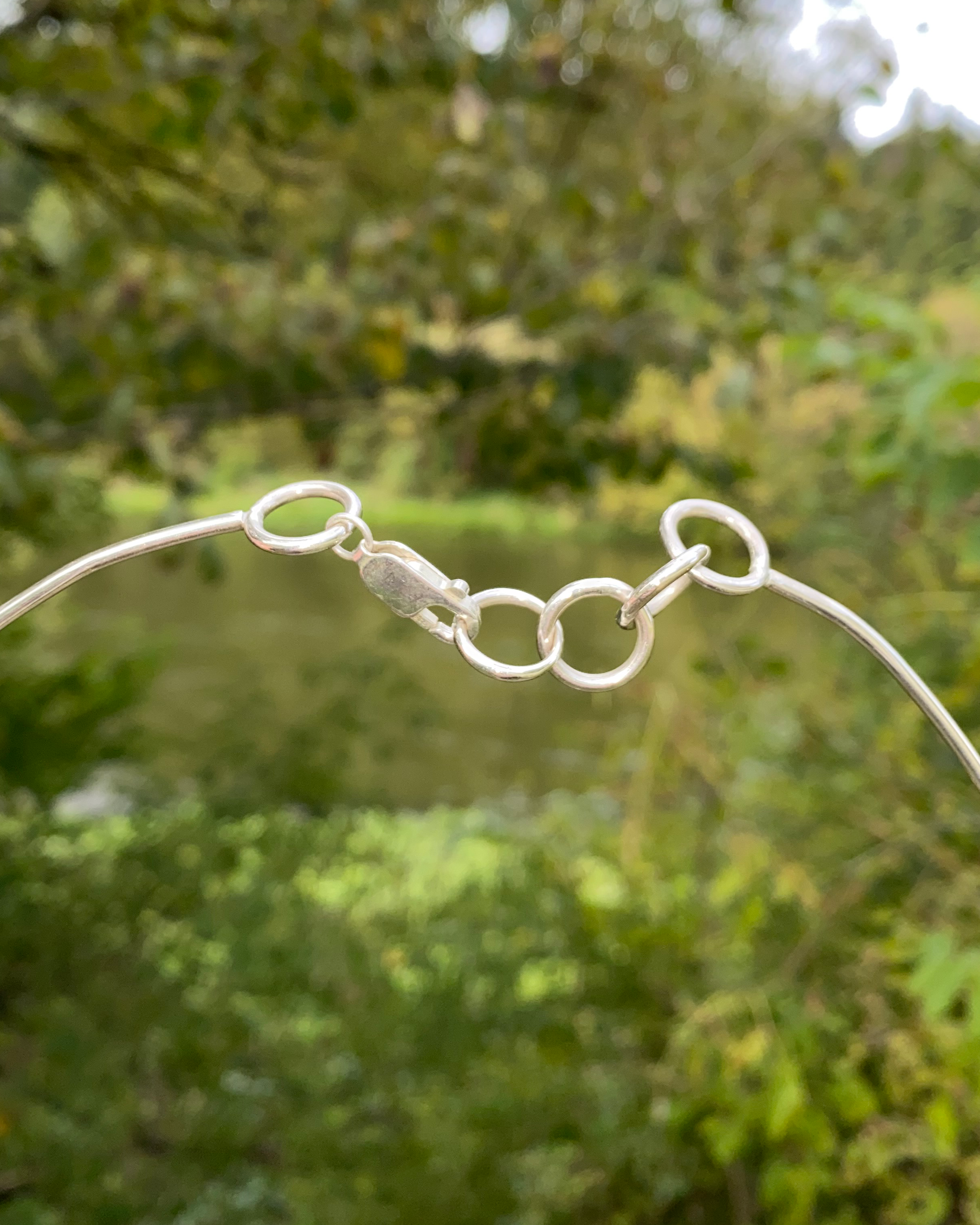 Whispers of the Blue Forest Necklace
