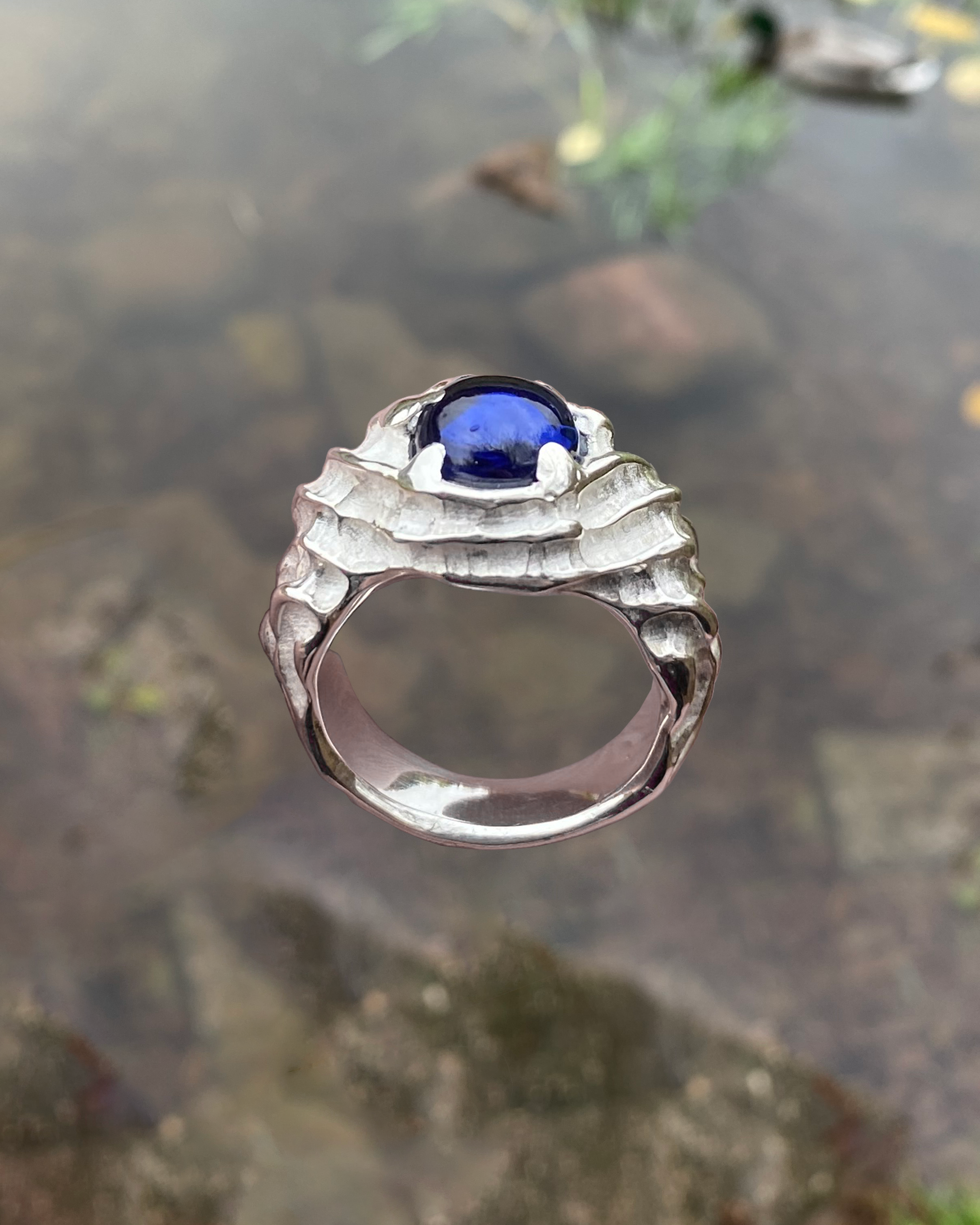 Deep Blue Depths Ring