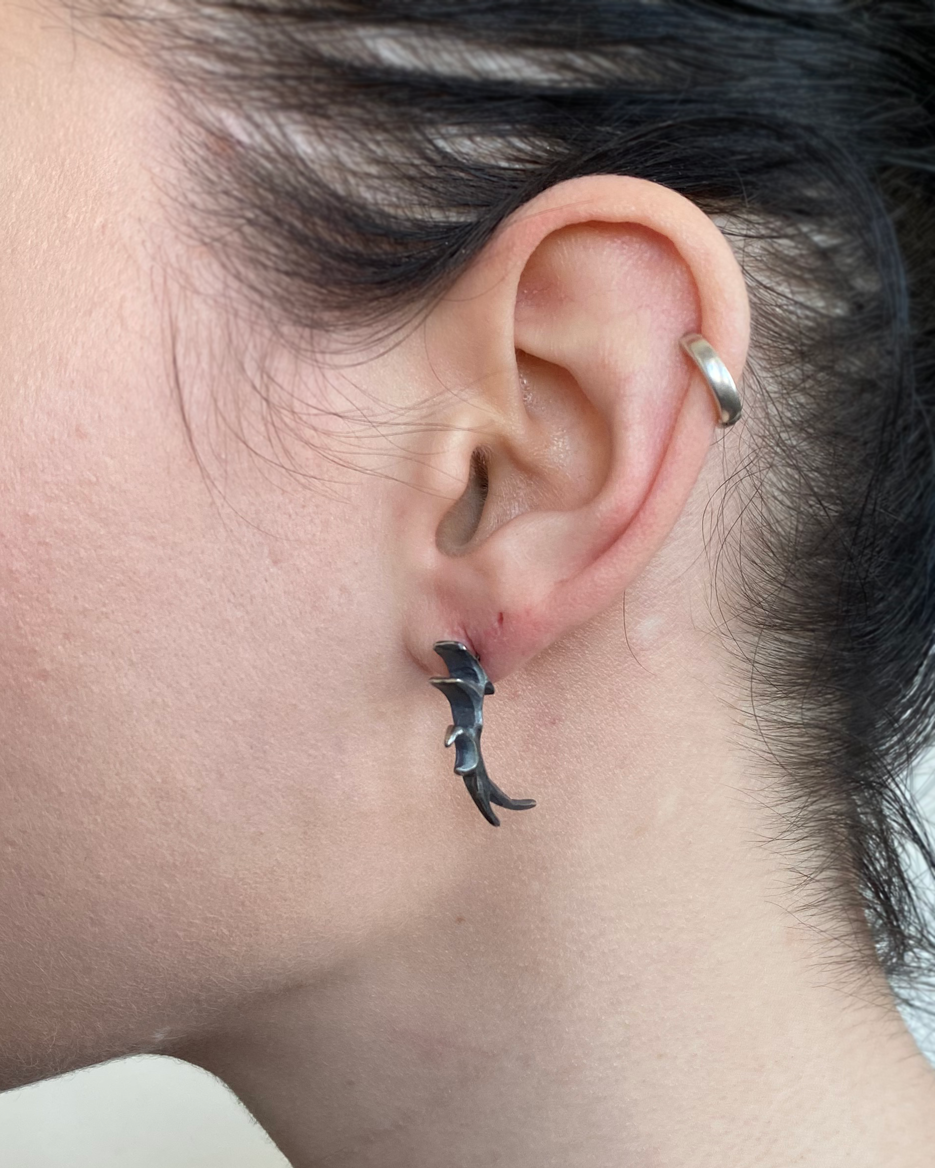 Neo Tribal Nail earring/-s*