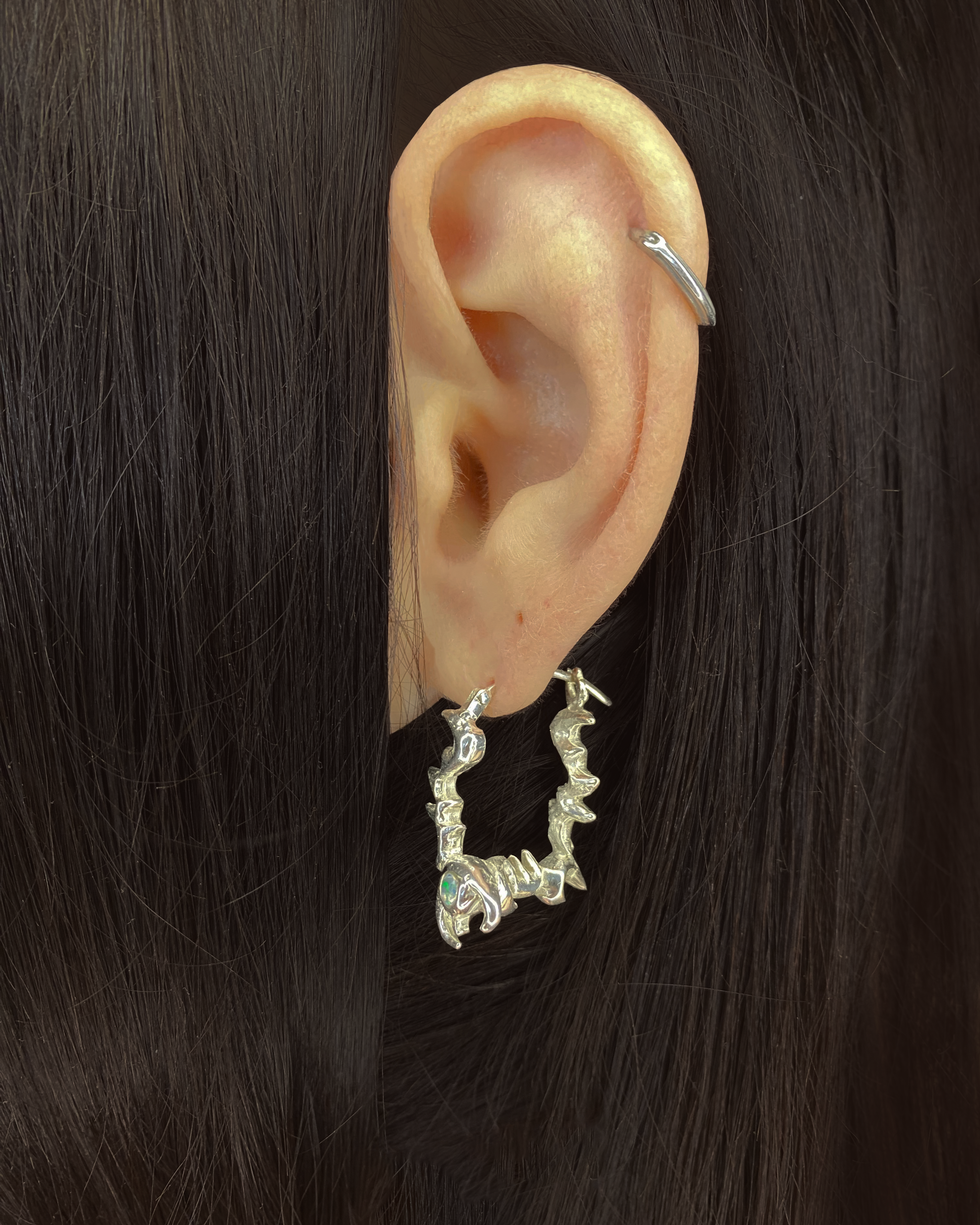 Core 2 hoop earrings