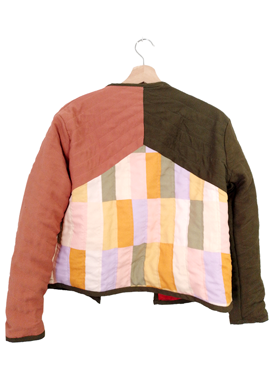 Colorful Quilted Jacket