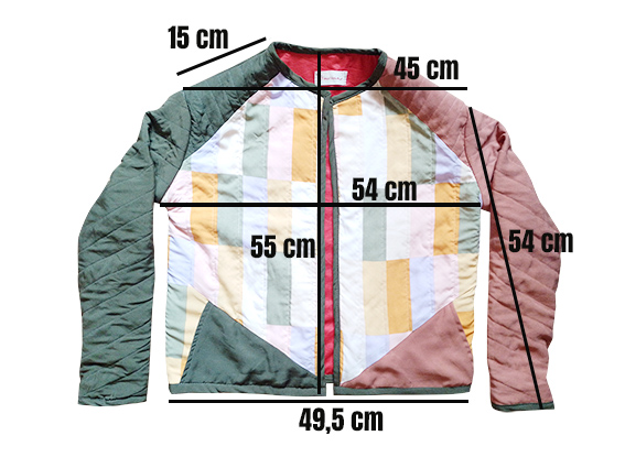 Colorful Quilted Jacket