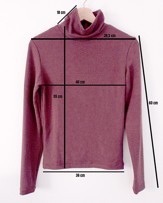 Turtleneck T-shirt