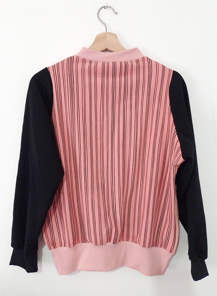 Pink and Black Sweatshirt