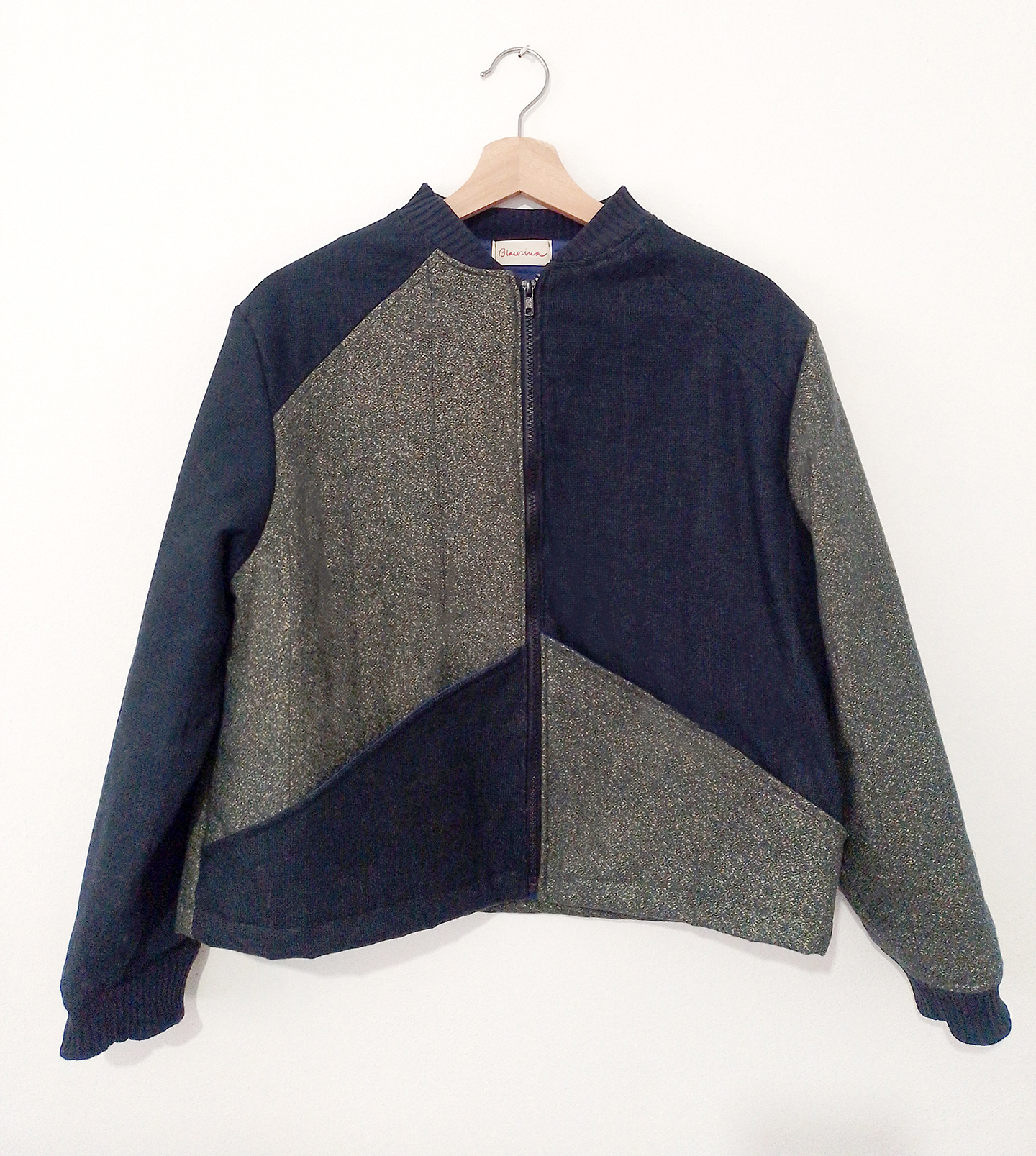 Wool Two-Tone Jacket