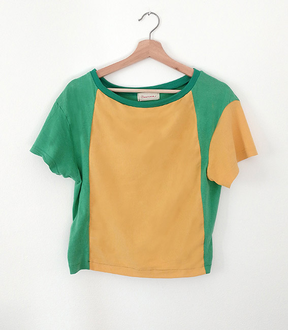 Color-blocked T-shirt