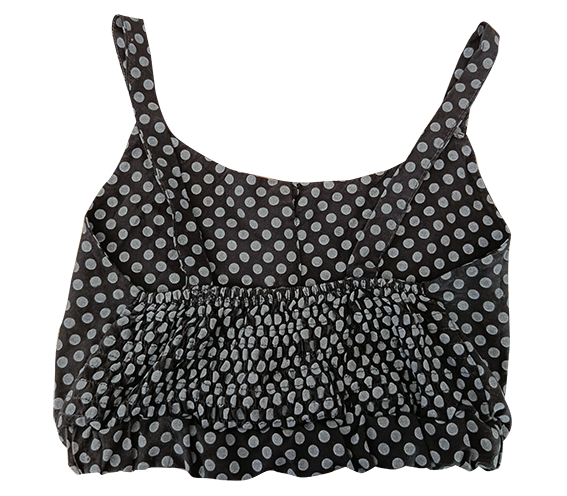 Polka Dot Crop Top