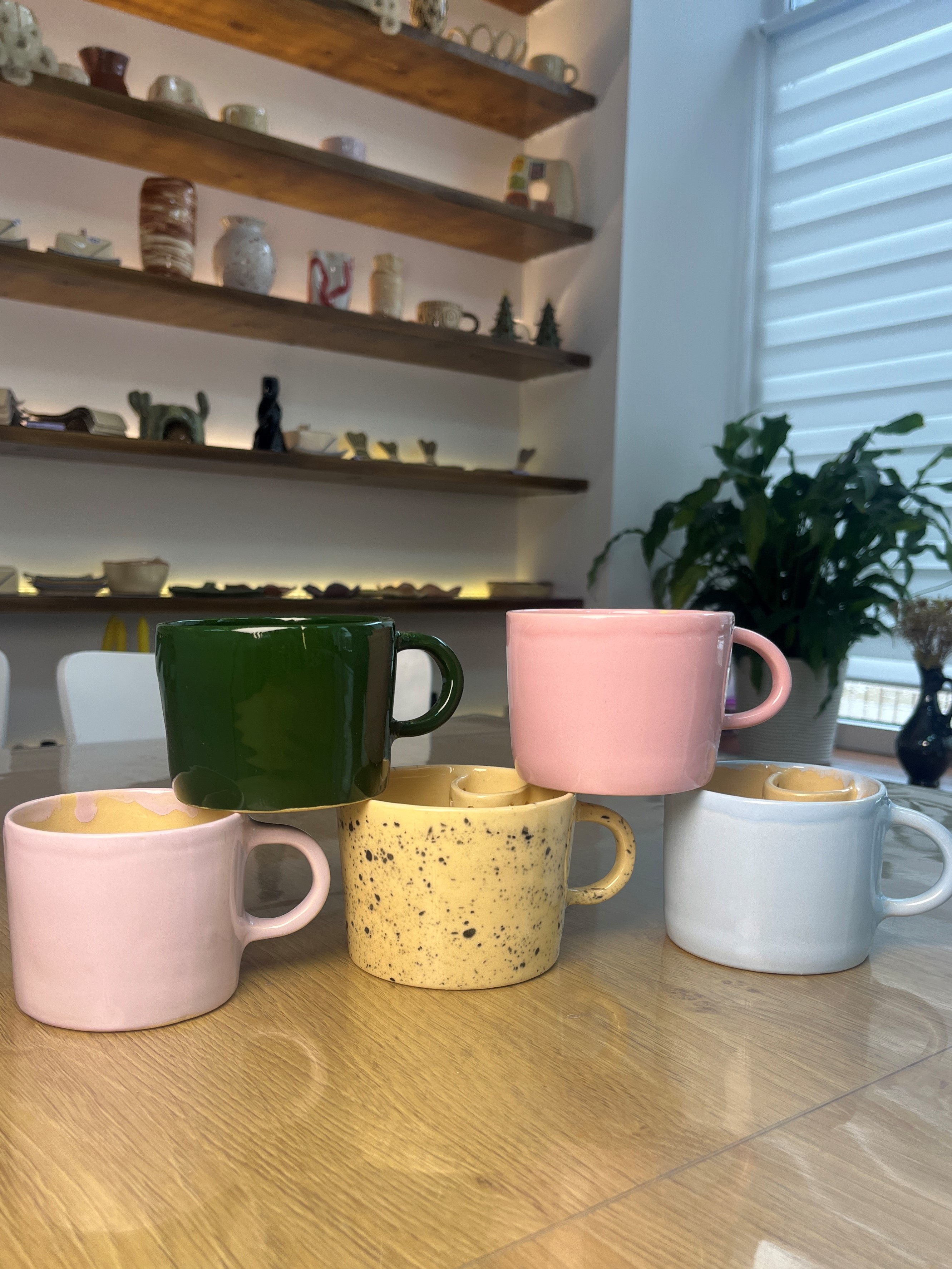 Handmade Ceramic Mug with Infuser | Чашка ручної роботи зі заварником