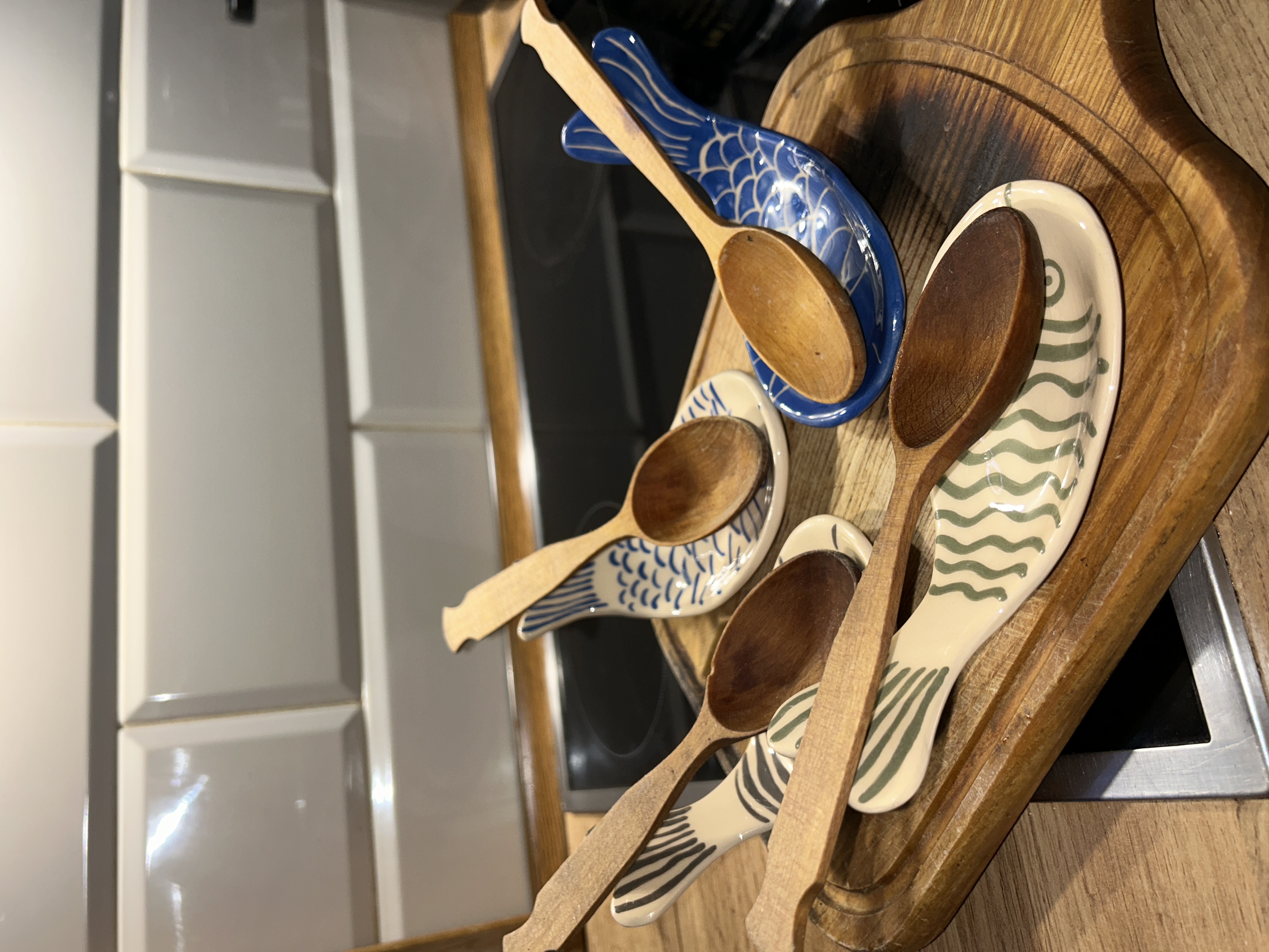 Ceramic Fish Spoon Rest / Керамічна підставка у формі рибки