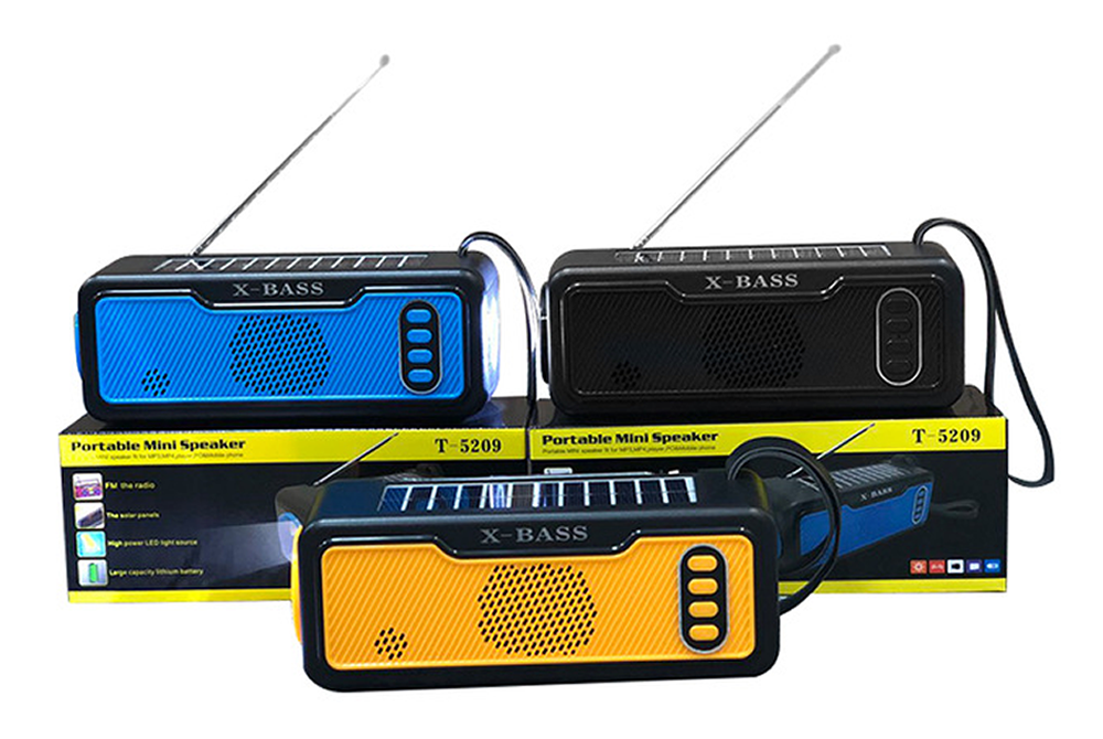 Altavoces Bluetooth de carga solar