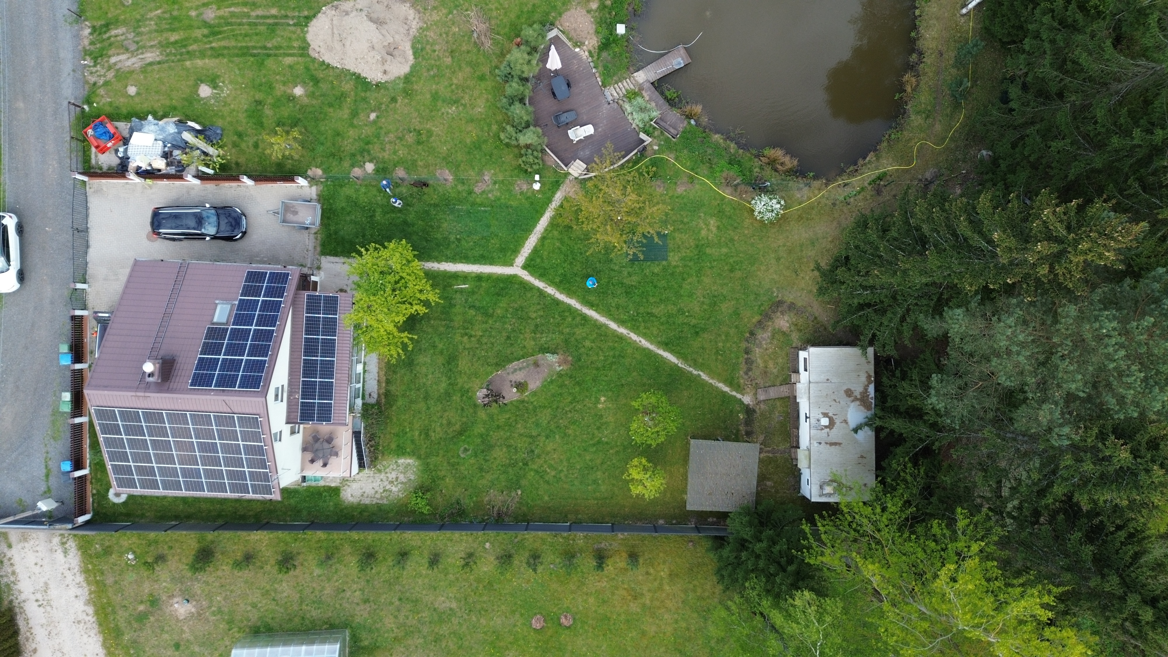 Vilniaus rajone, Purnuškių kaime, parduodamas 121 kv.m. namas su saulės elektrine