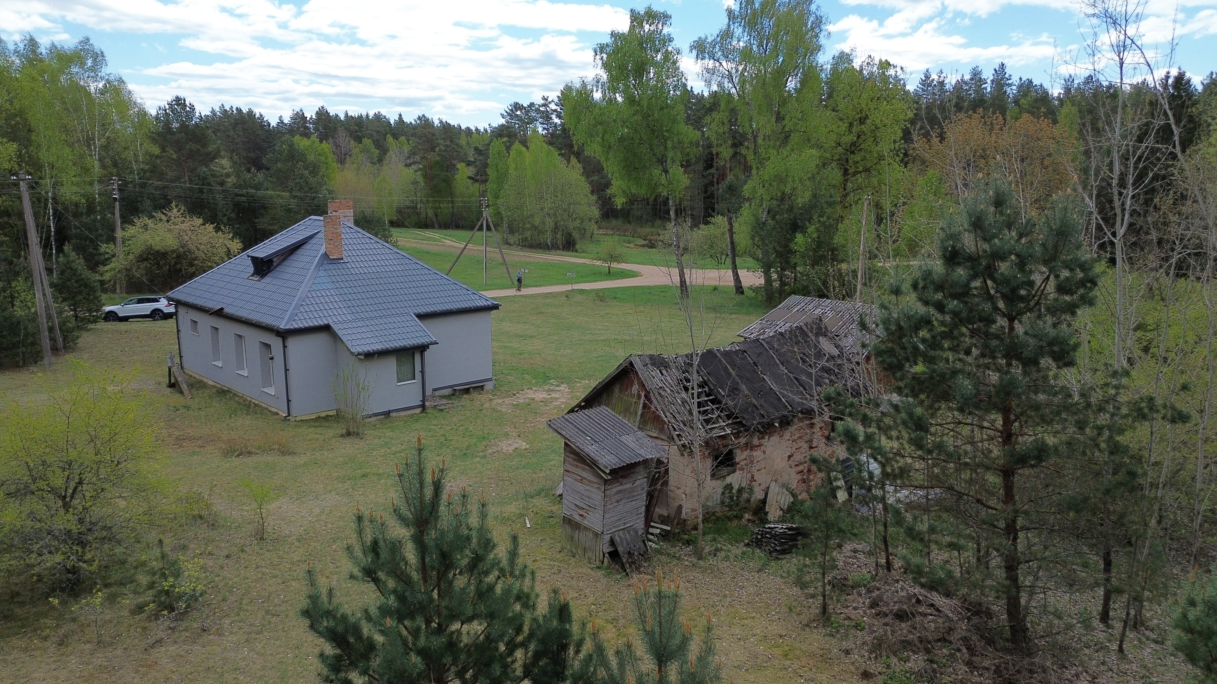 Švenčionių raj., Gelednės kaime, parduodamas namas miškų apsuptyje 
