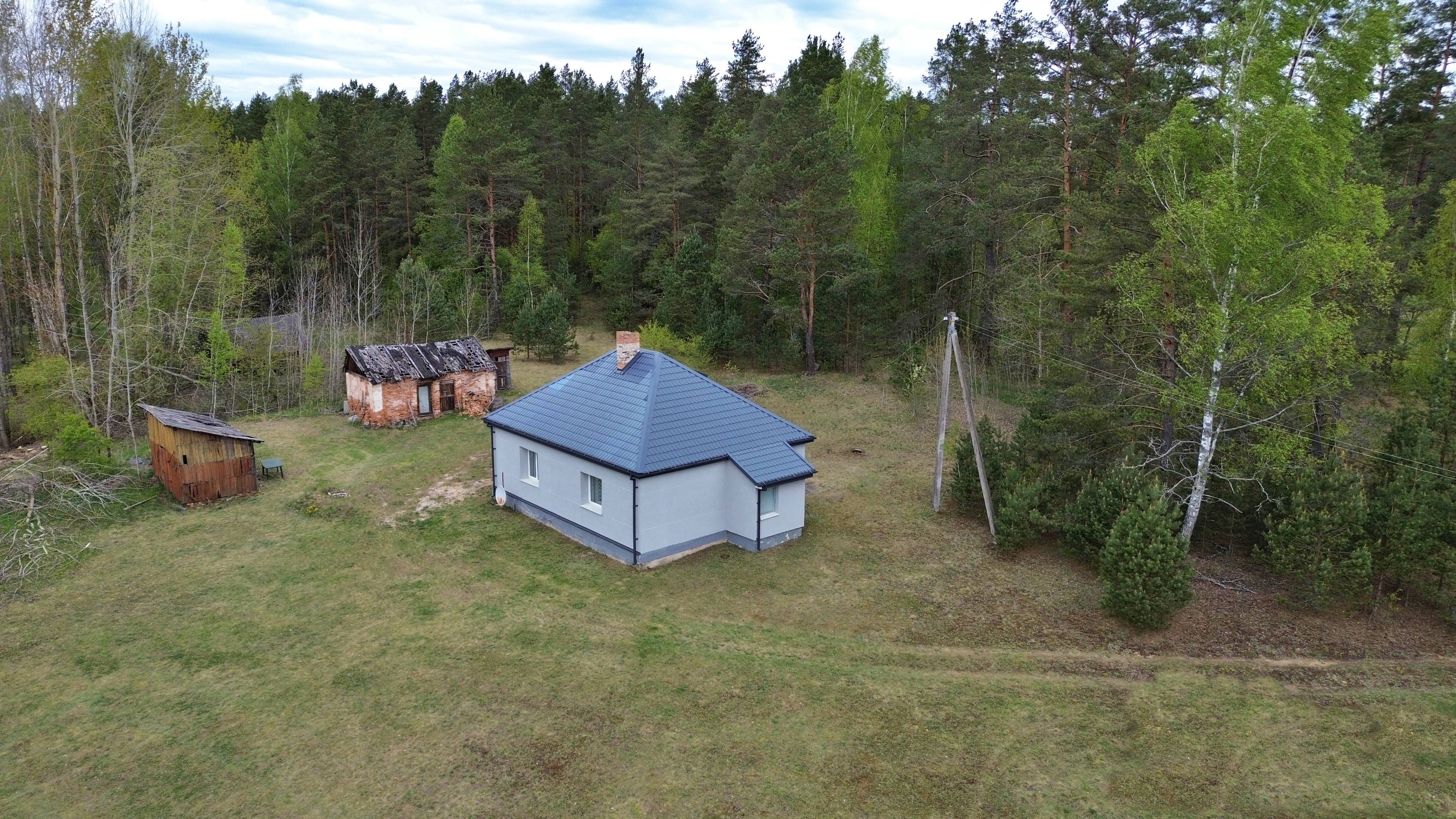 Švenčionių raj., Gelednės kaime, parduodamas namas miškų apsuptyje 