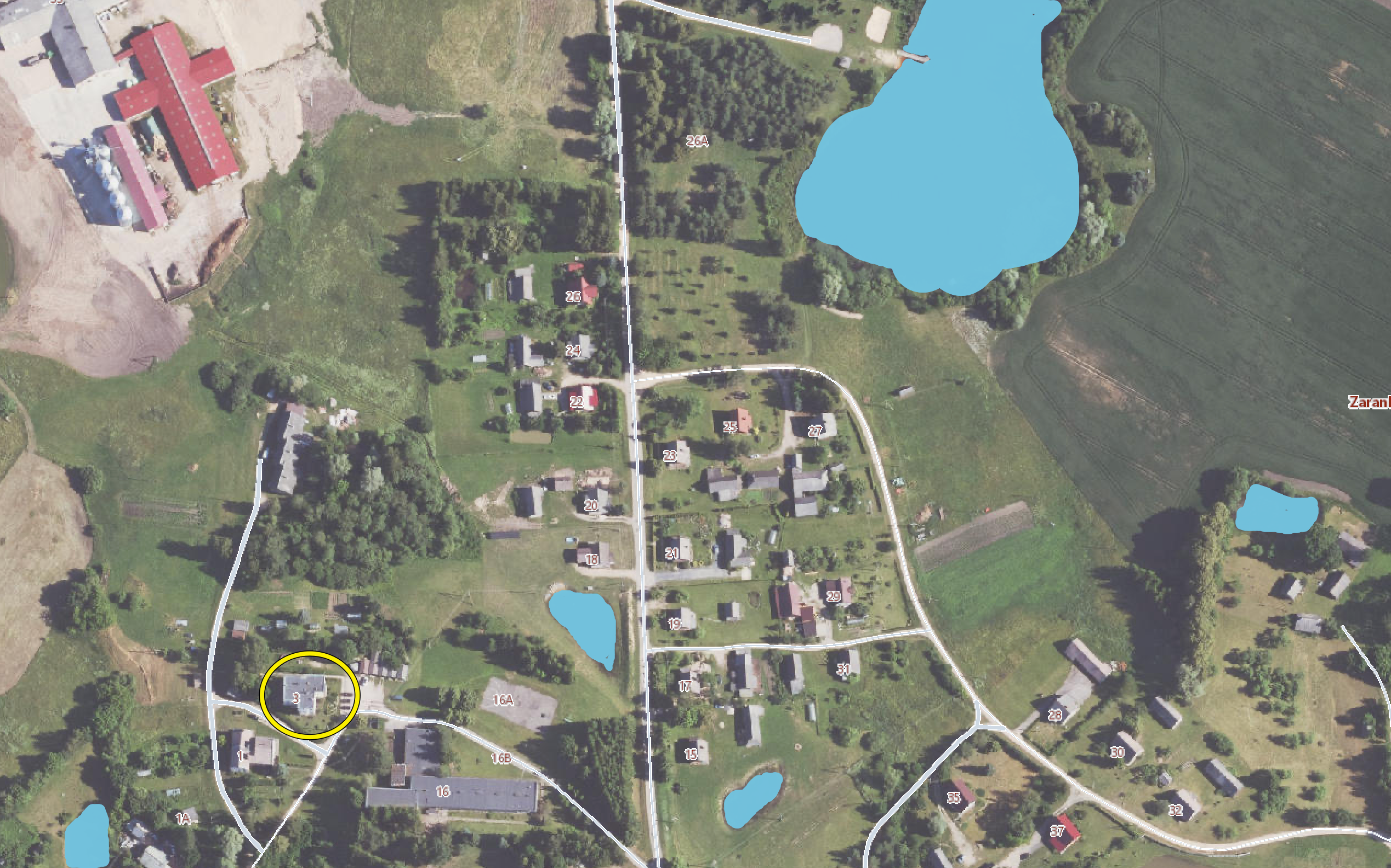 Utenos rajone, Leliūnuose, parduodamas 54.7 kv.m ploto, 2 kambarių butas