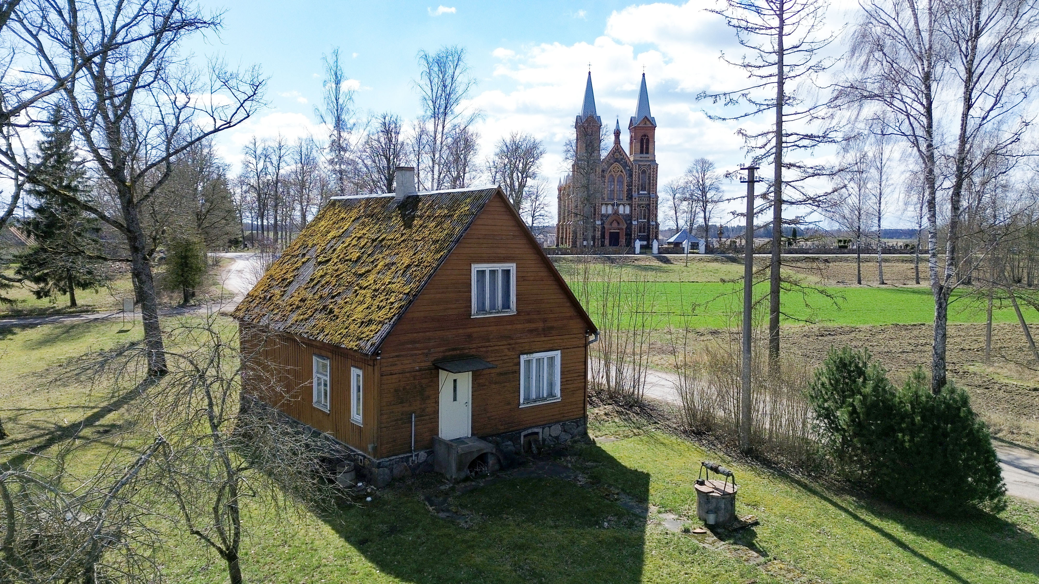 Rokiškio raj.,  Čedasuose, parduodamas 116.46 kv.m ploto namas