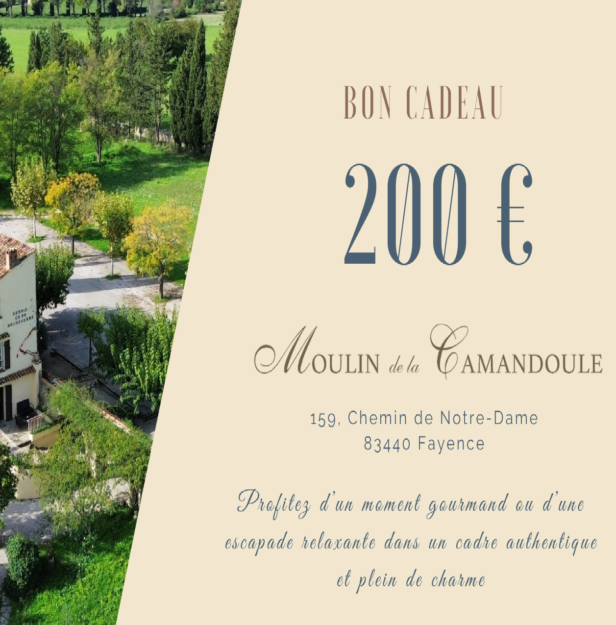 Bon Cadeau 200€
