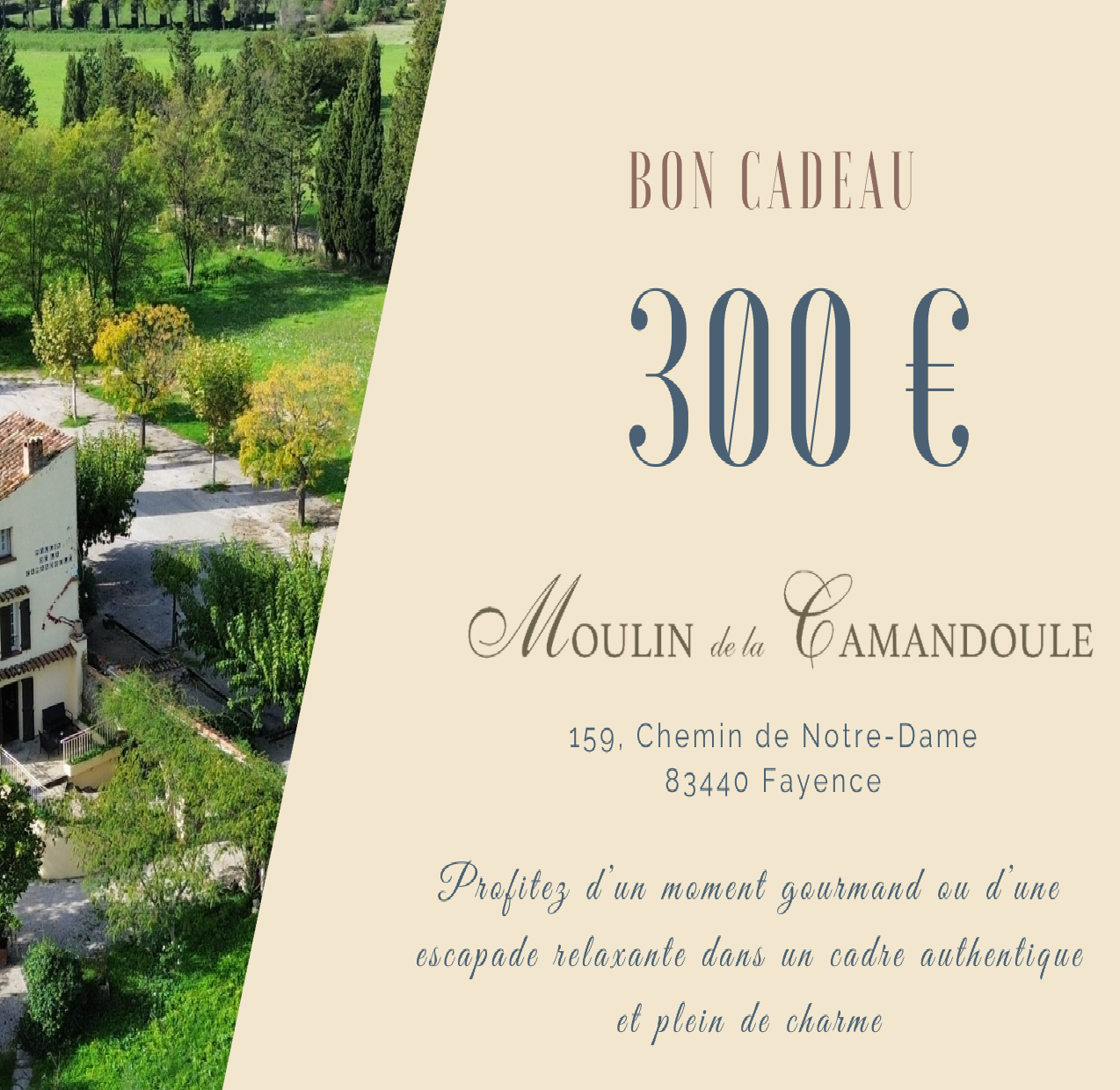 Bon Cadeau 300€
