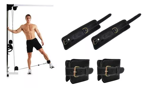 TOBILLERAS PARA POLEA CUERO