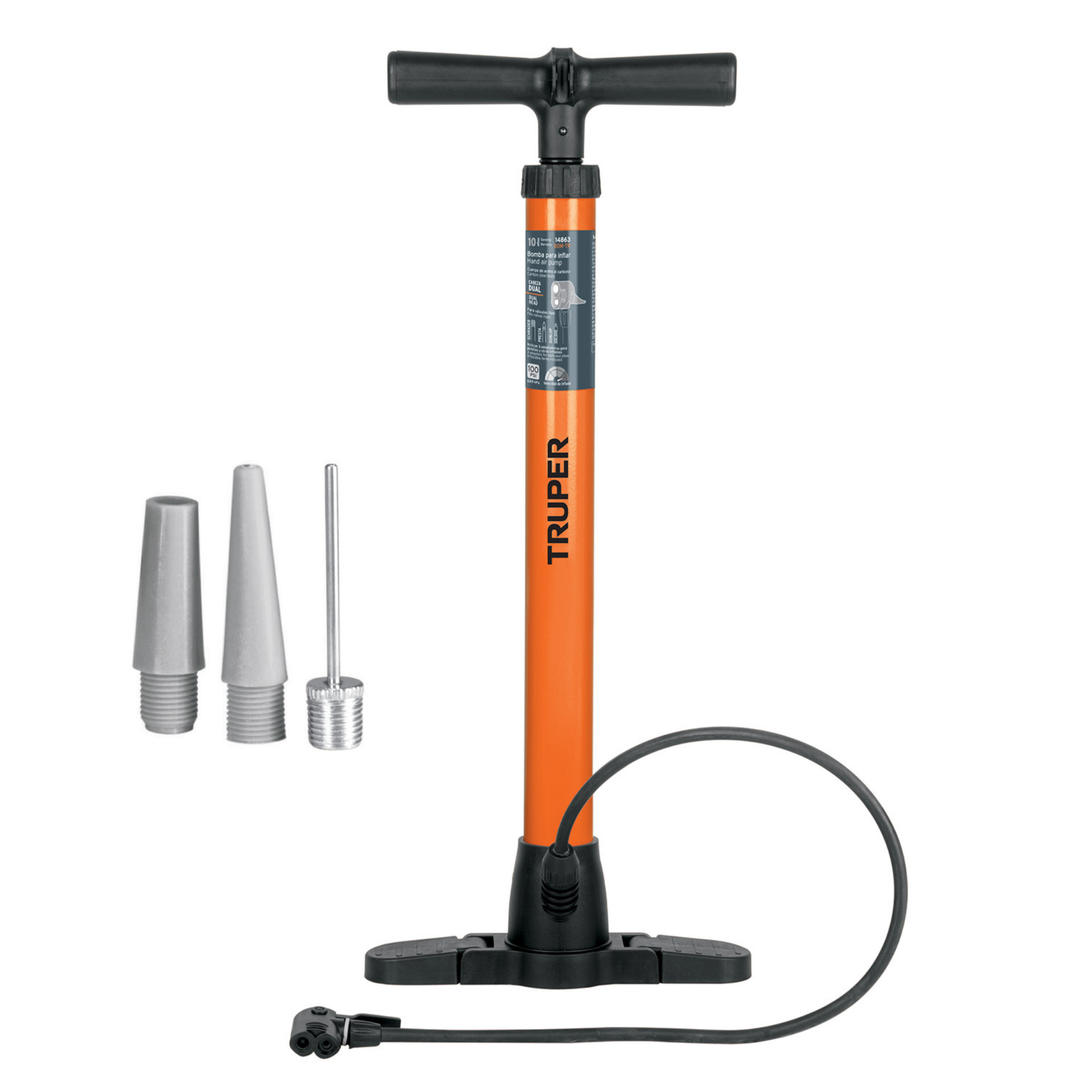 INFLADOR PARA BICICLETA TRUPER