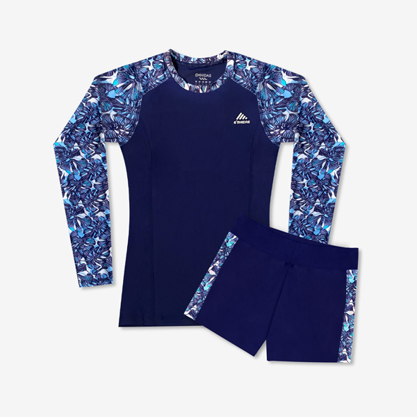 TRAJE DE BAÑO DAMA SHORT 2 PIEZAS