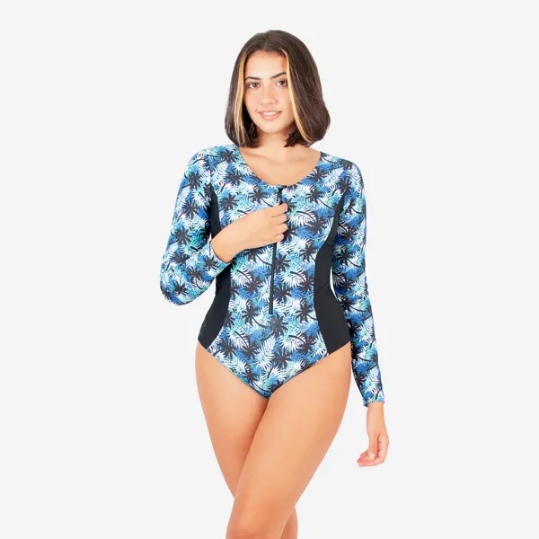 ENTERIZO DE BAÑO DAMA CIERRE