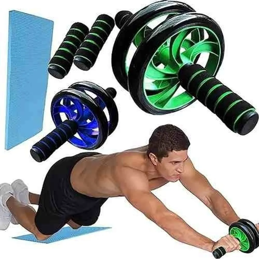 RUEDA ABDOMINAL DOBLE PVC