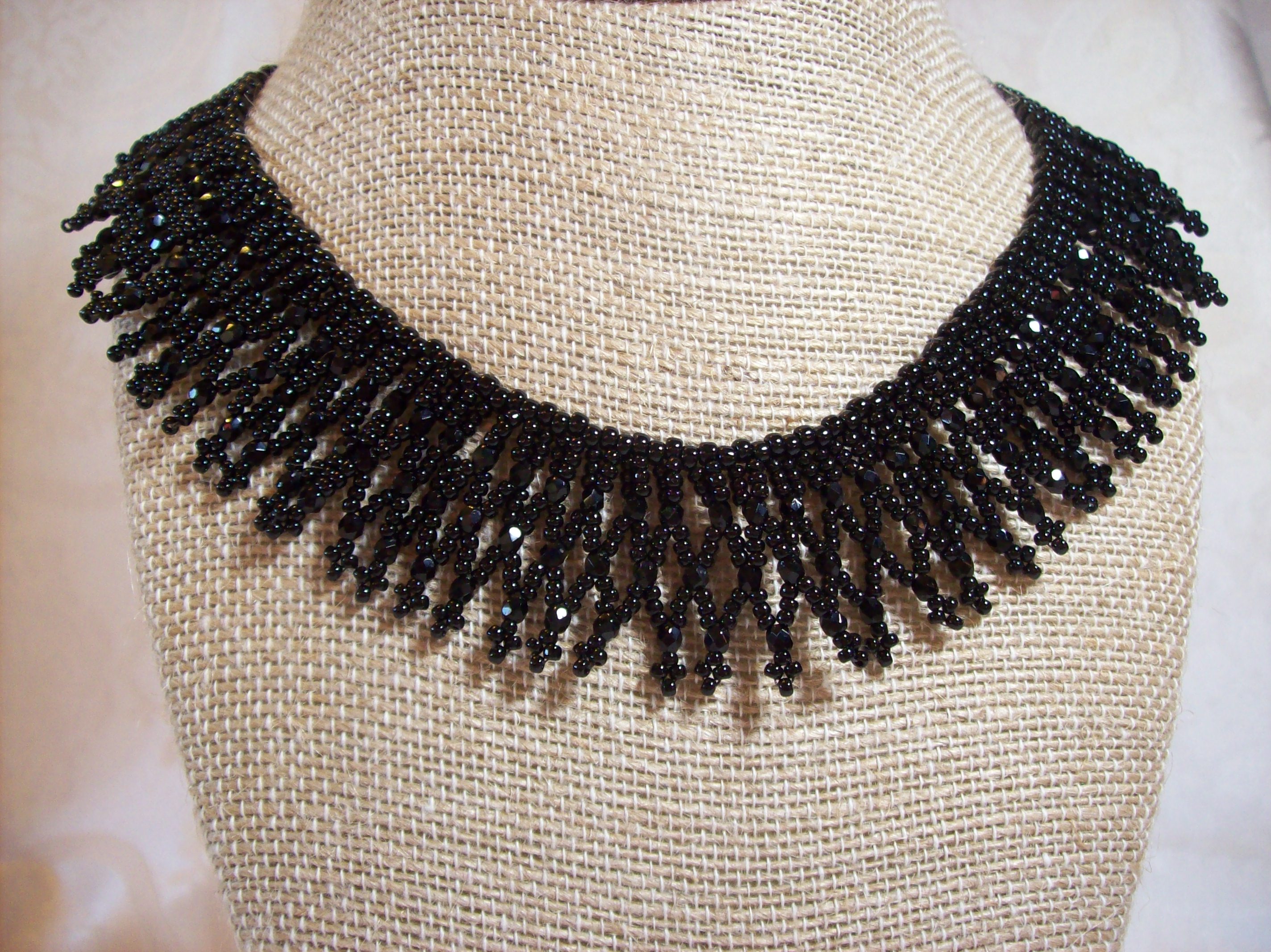 Black Collar Necklace