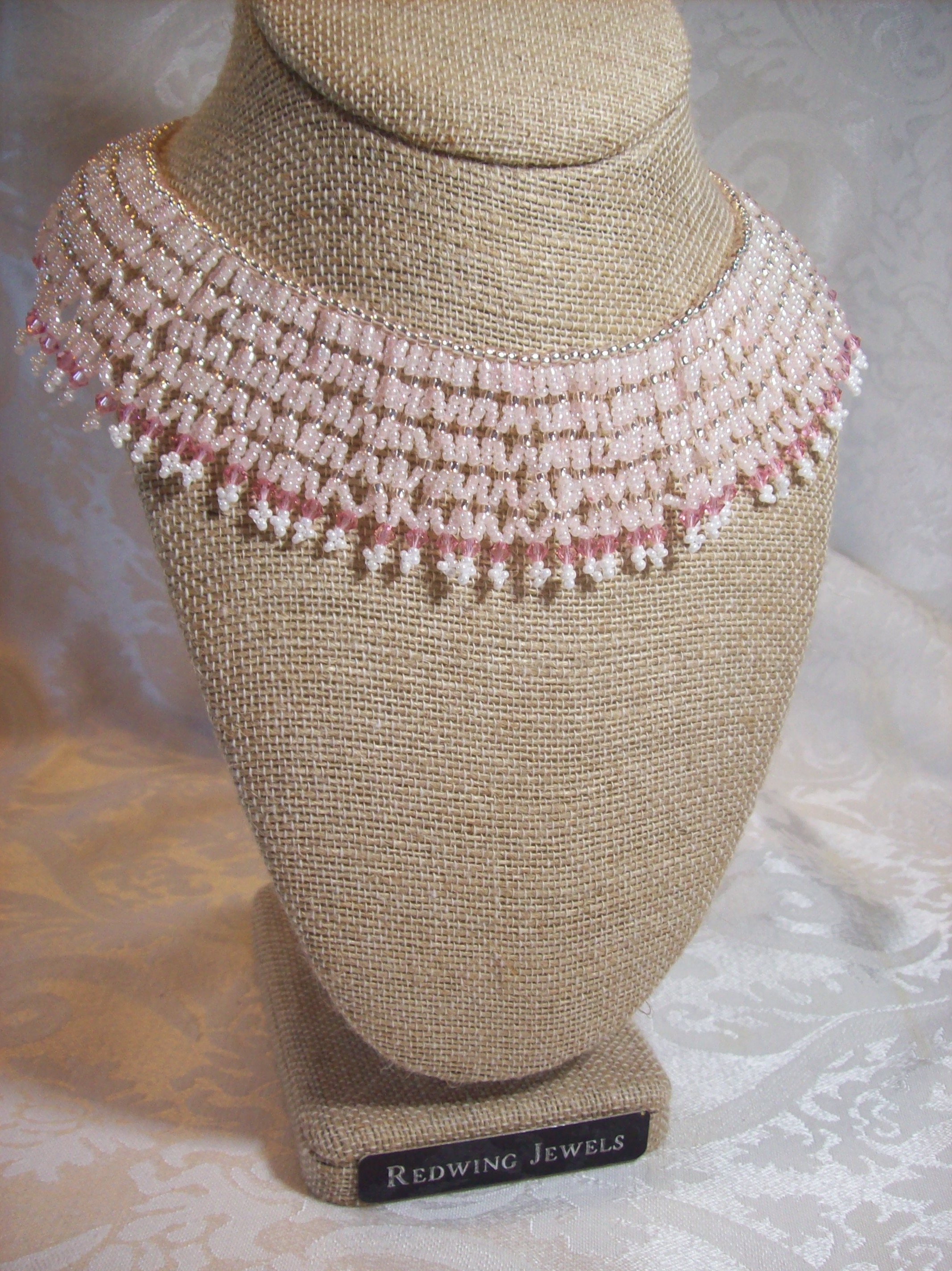 Pink Collar Necklace 