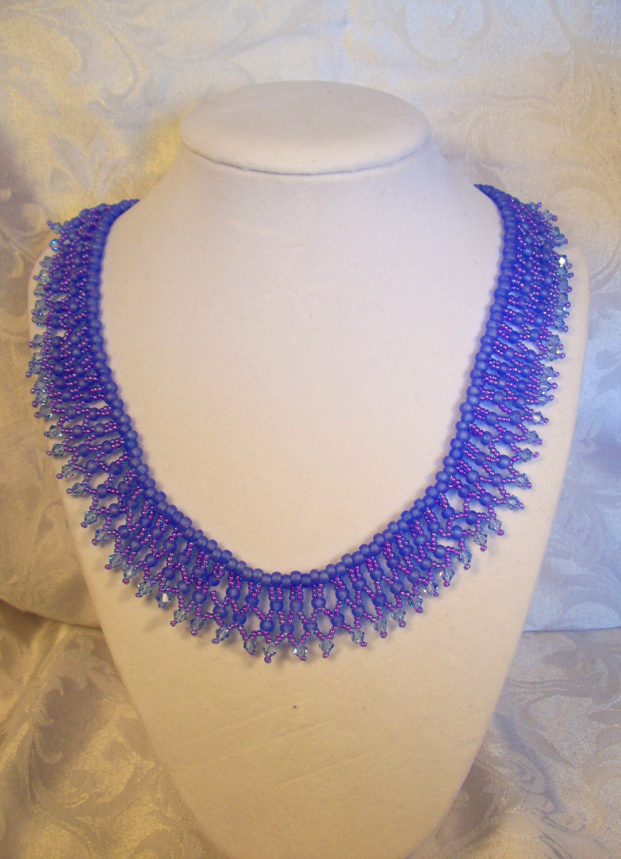 Periwinkle Collar Necklace