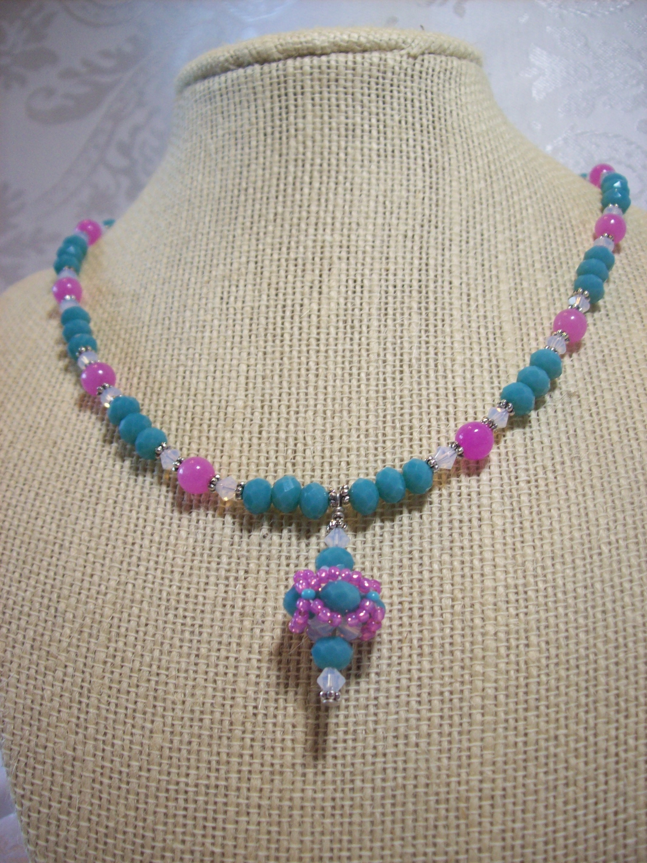 Princess Necklace with Swarovski crystal