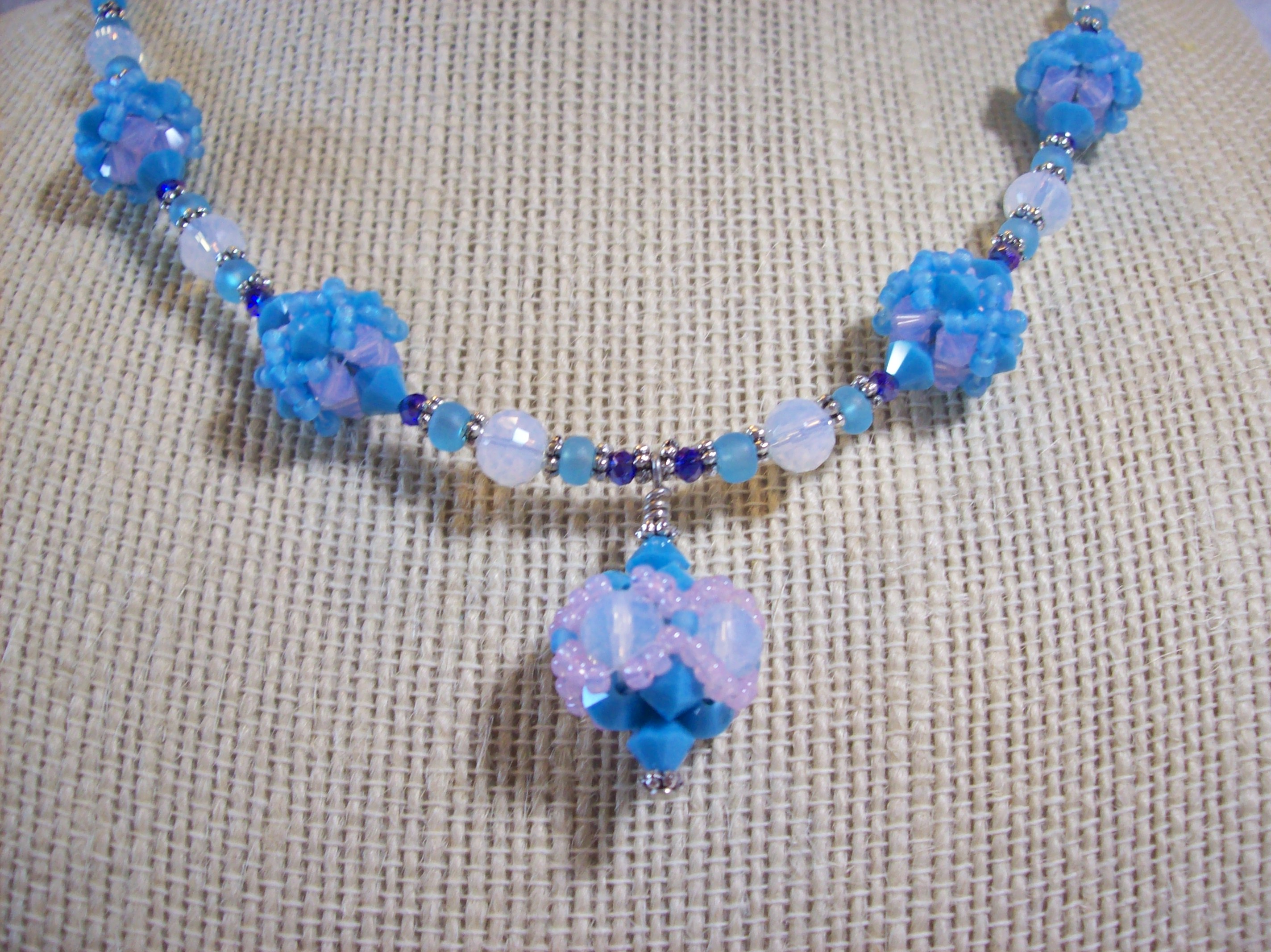 Princess Necklace with Swarovski crystal 