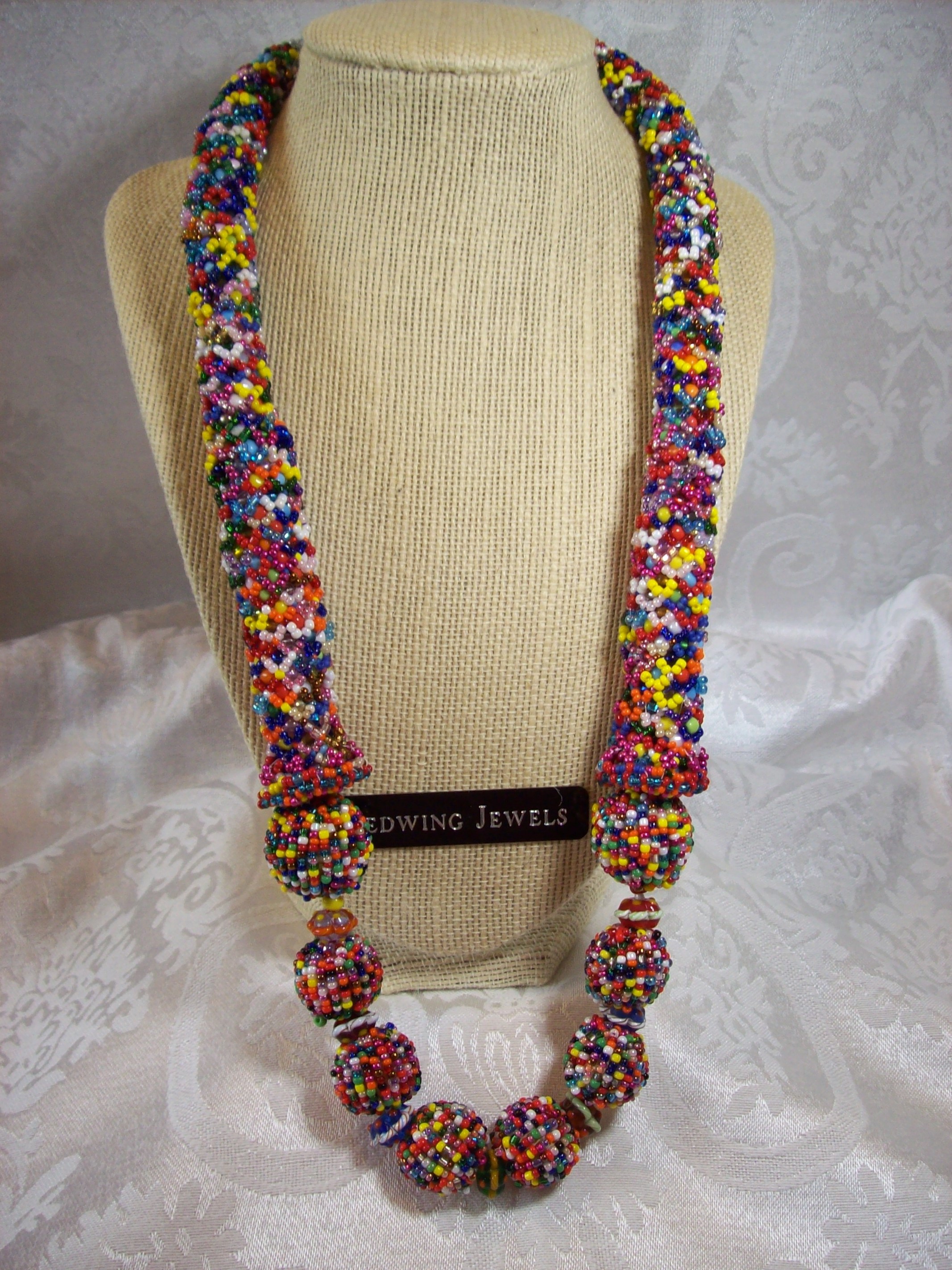 Zulu Queen Hand Beaded Necklace 